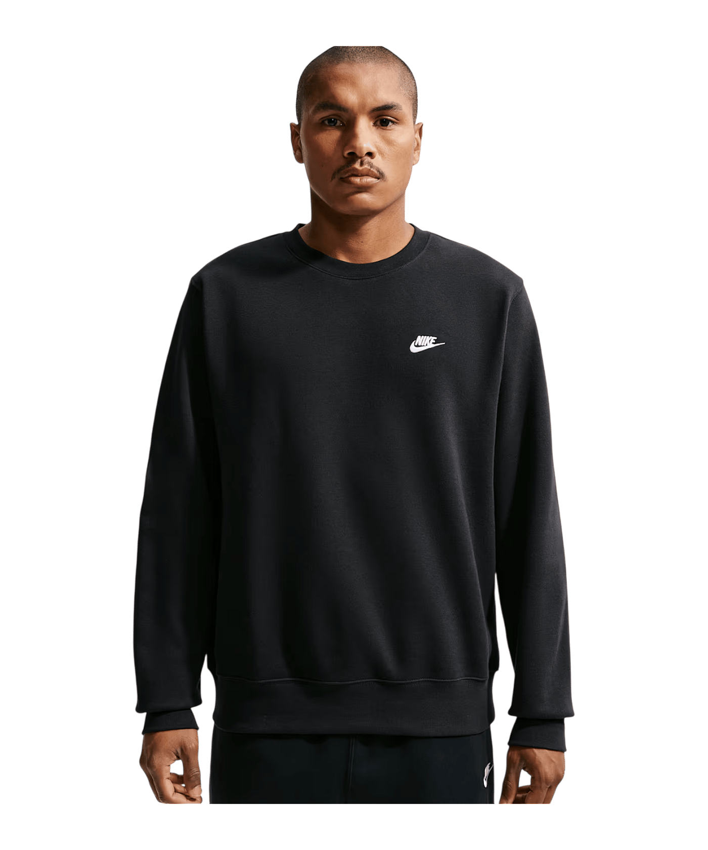 Nike Club Sweatshirt Schwarz - schwarz