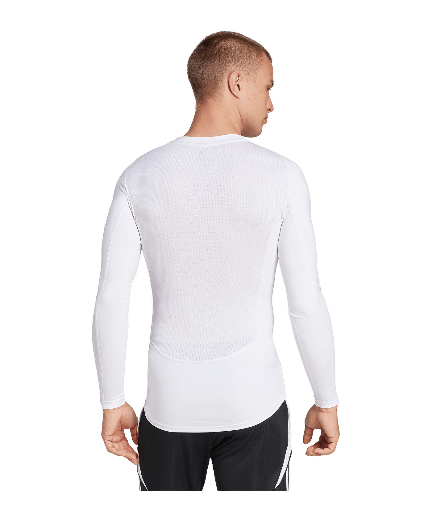 adidas Techfit Sweatshirt Weiss - weiss
