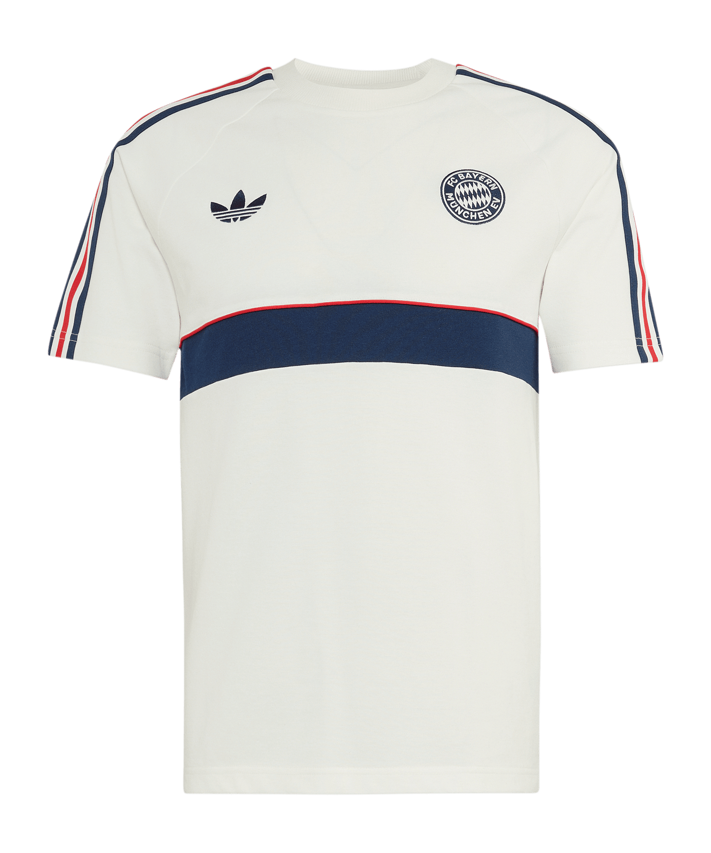 adidas Originals FC Bayern München T-Shirt Weiß - weiss