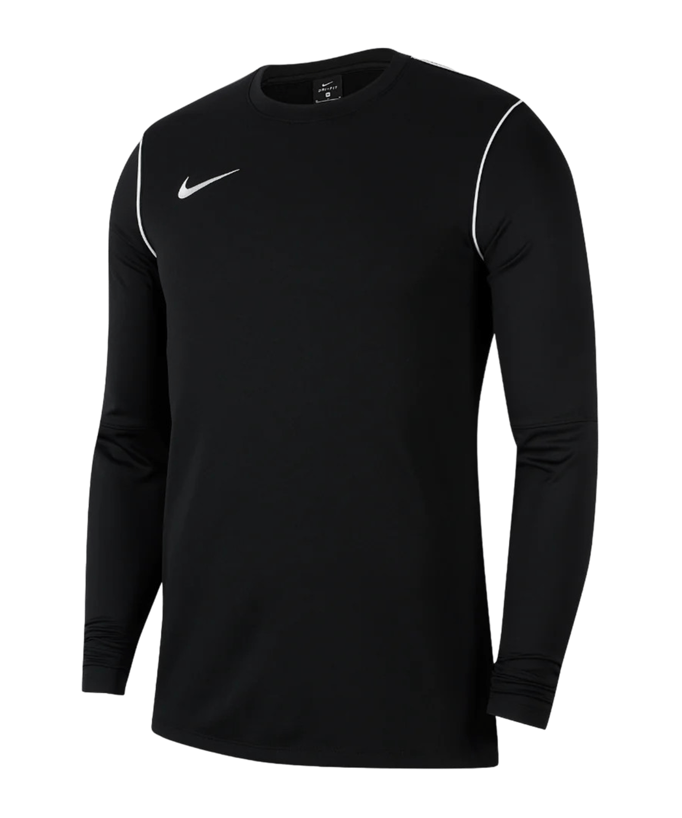Nike Park 20 Sweatshirt Kids Schwarz Weiss F010 - schwarz
