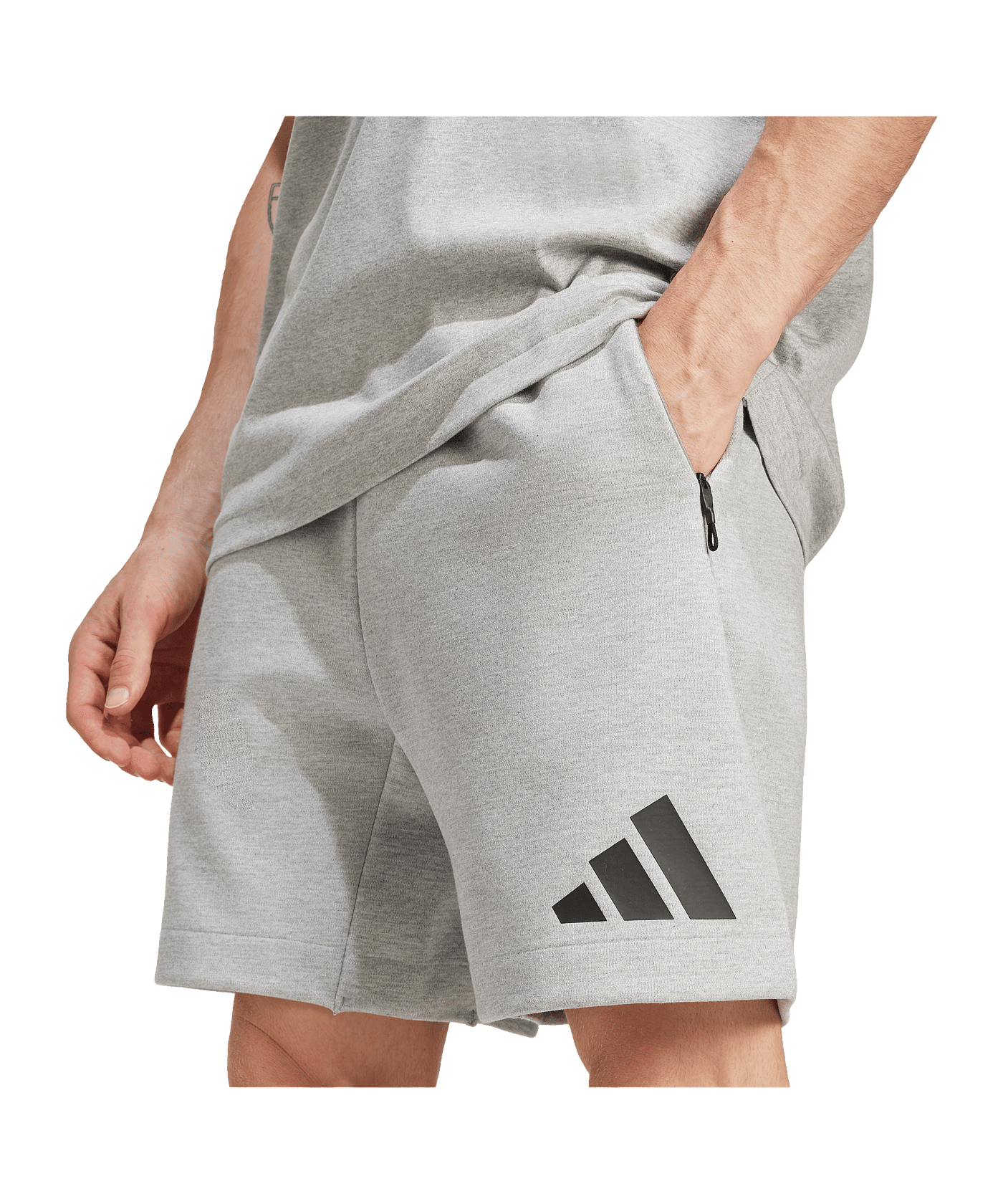 adidas Z.N.E. Short Grau - grau