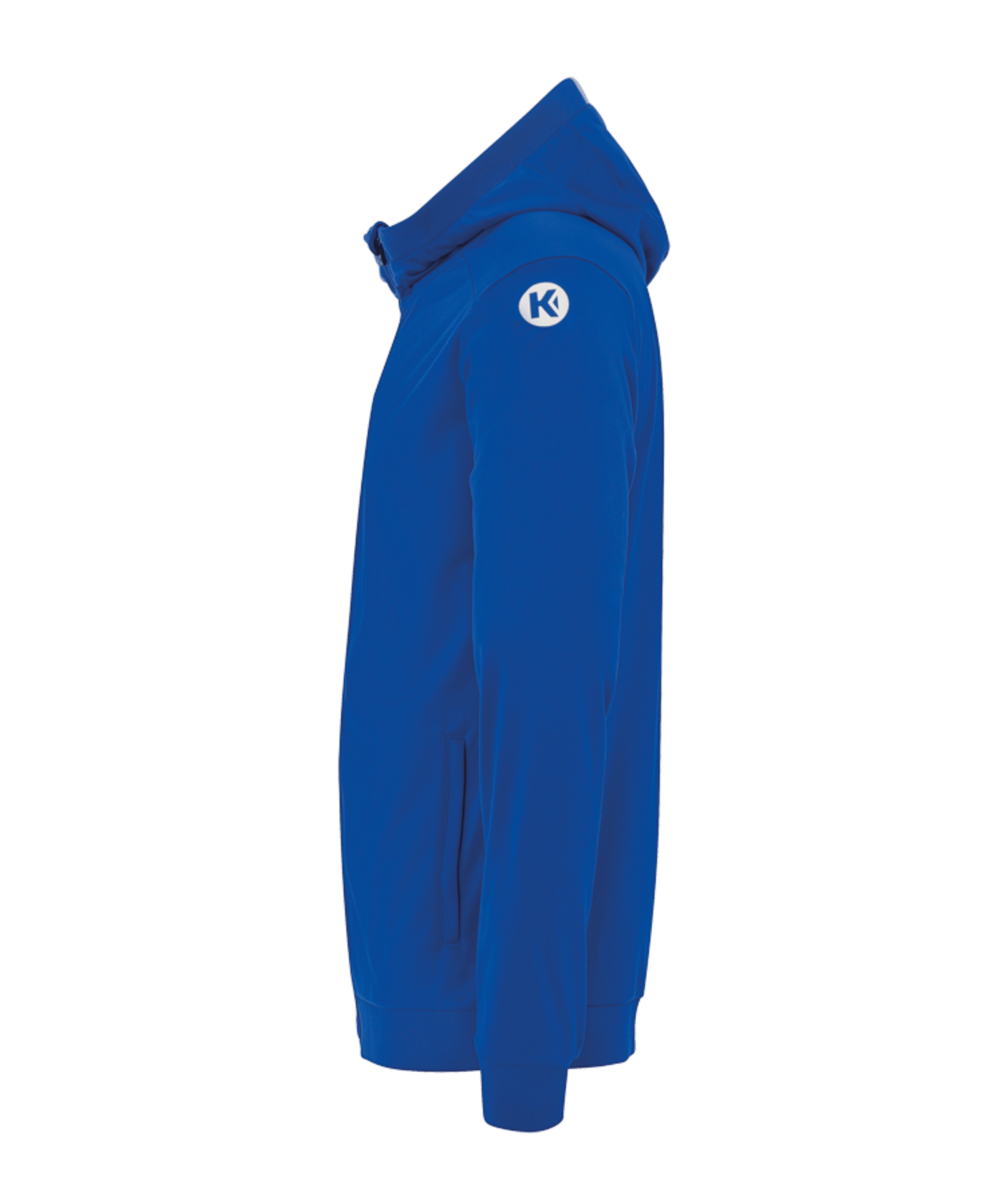 Kempa Player Kapuzenjacke Blau Weiss F04 - blau