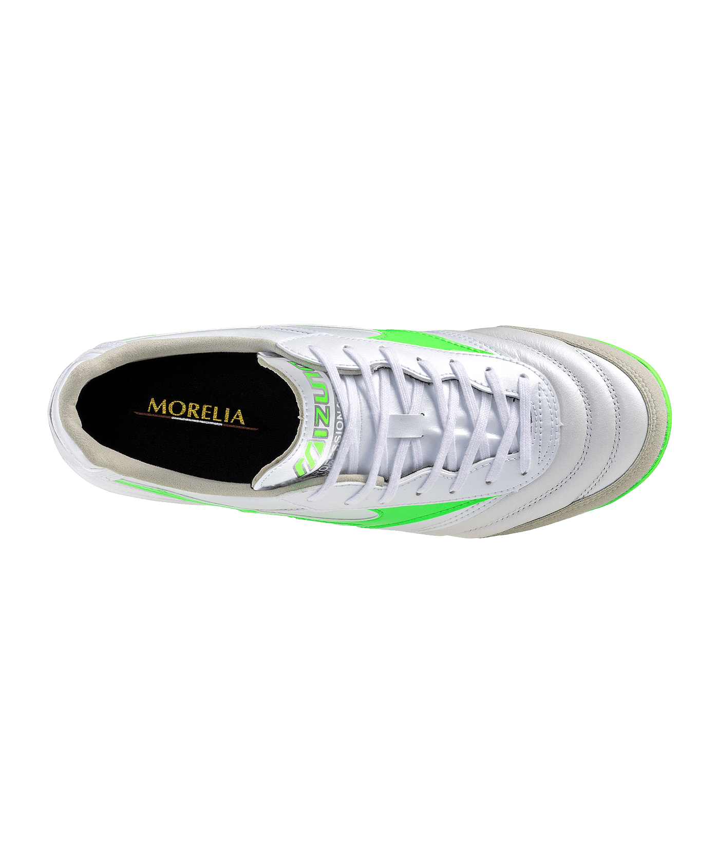 Mizuno Morelia Sala Elite TF Frontier Weiss Grün F37 - weiss