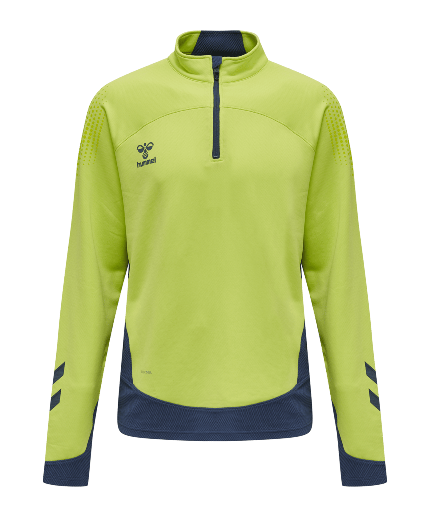 Hummel hmlLEAD HalfZip Sweatshirt Grün F6242 - gruen
