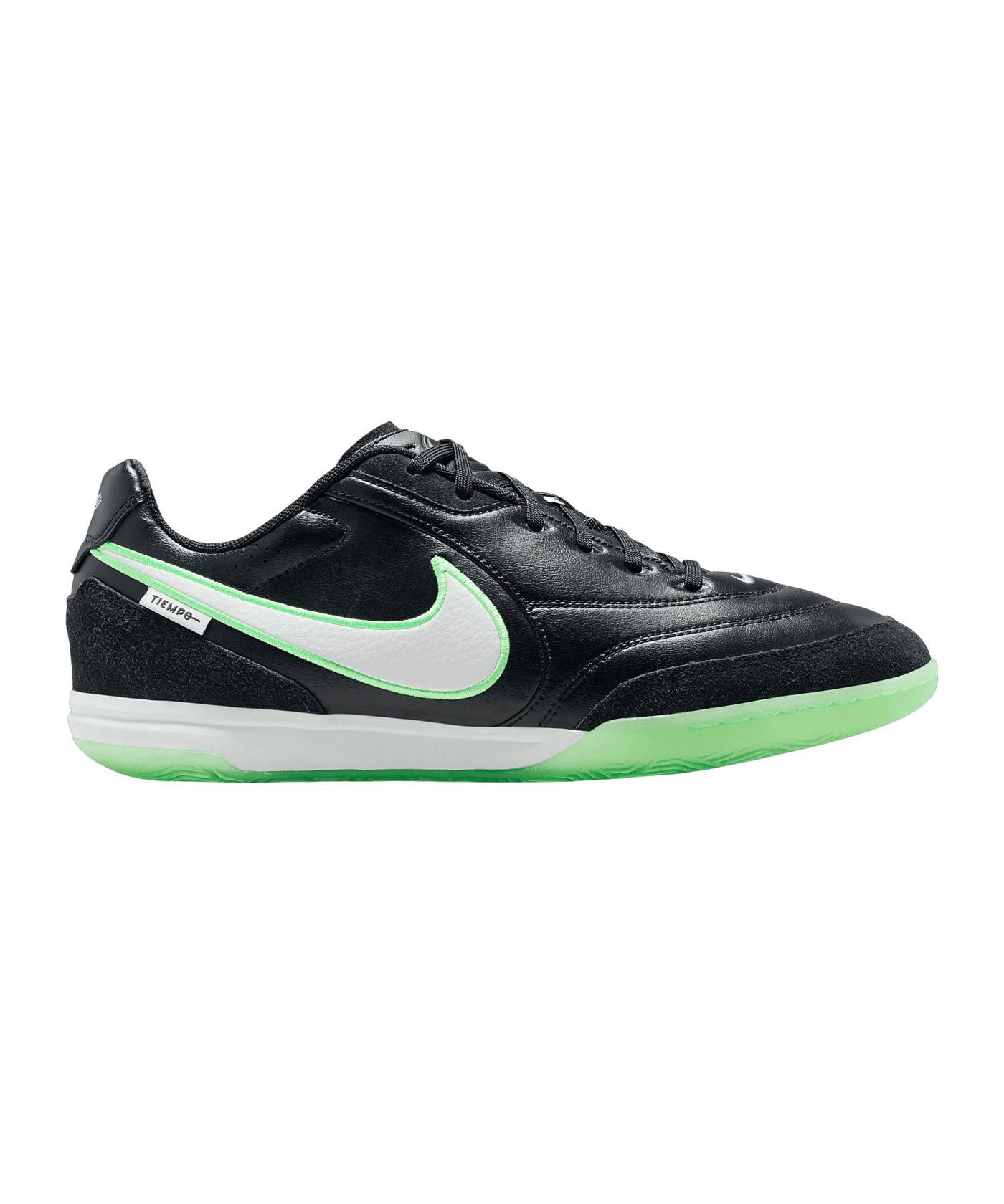 Nike Tiempo Streetgato Low IN Shadow Schwarz F001 - schwarz