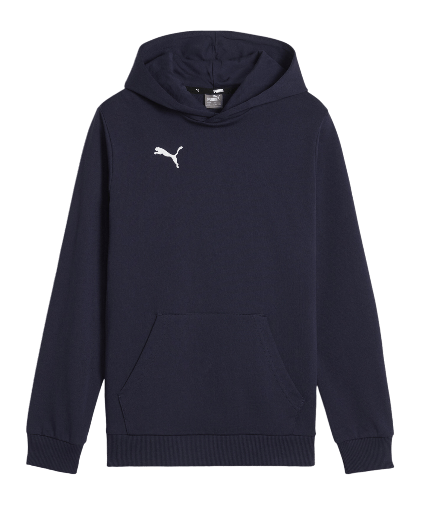 PUMA teamGOAL Casuals Hoody Kids Blau F06 - dunkelblau
