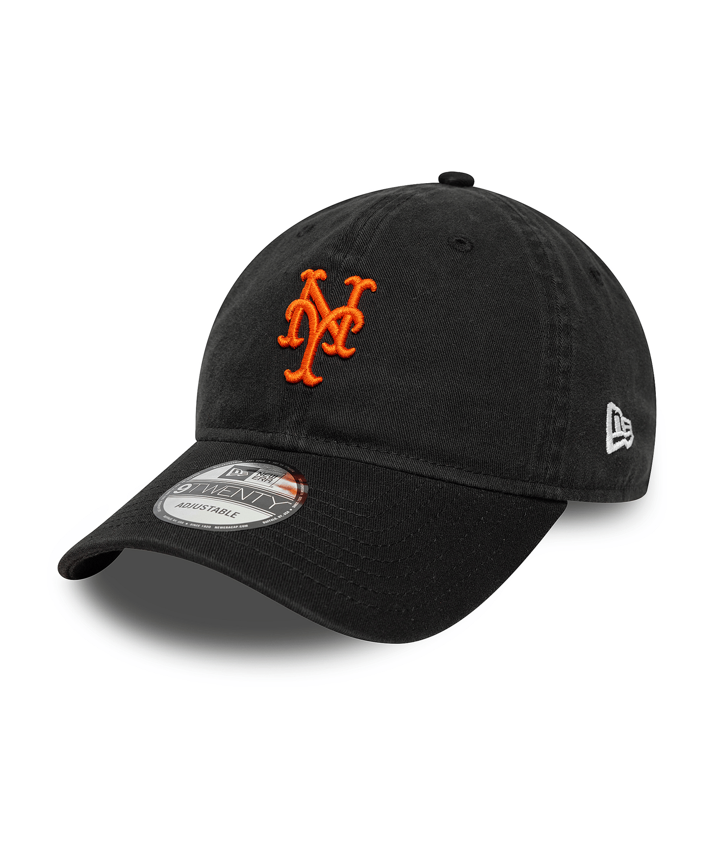 New Era Washed Script 9Twenty Neymet Cap Schwarz - schwarz