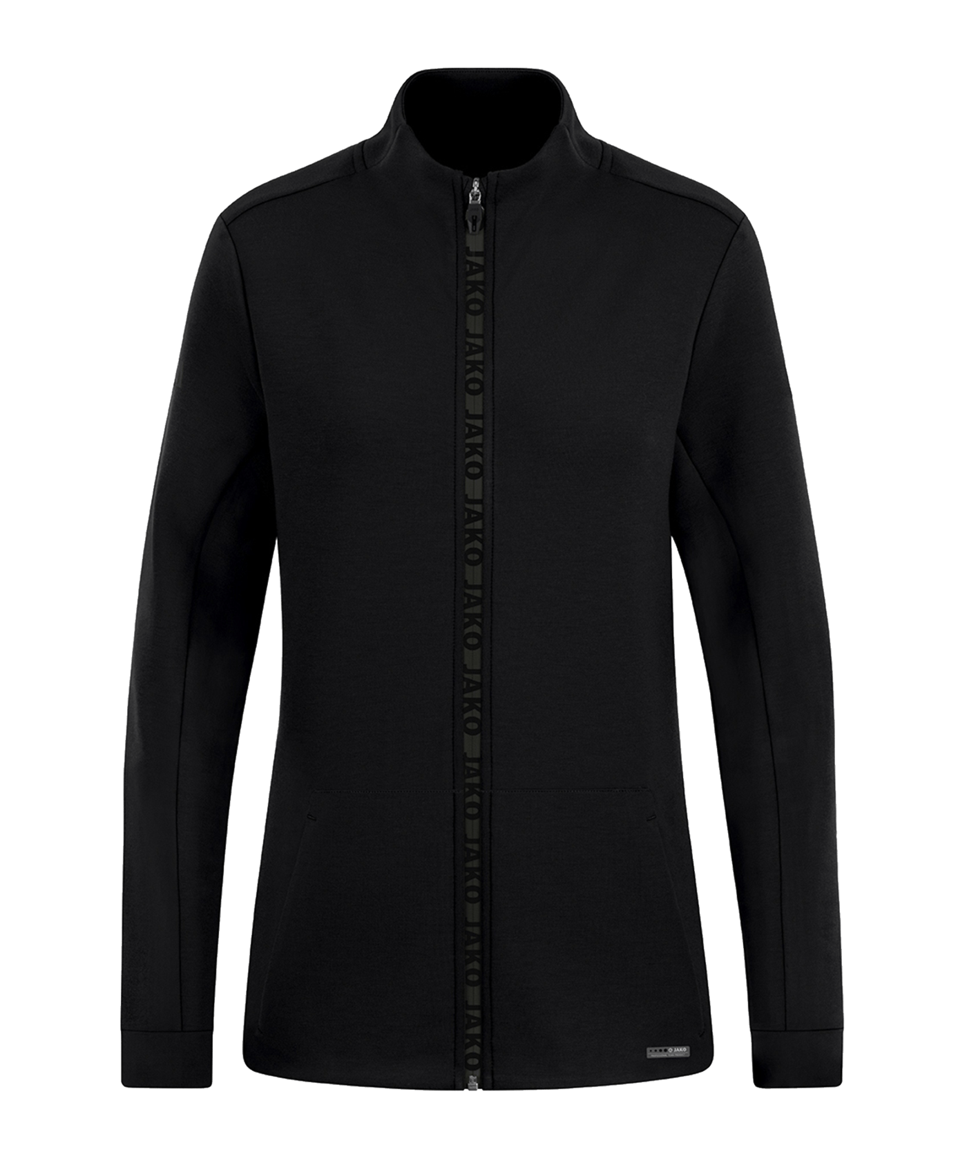 JAKO Pro Casual Jacke Damen Schwarz F800 - schwarz