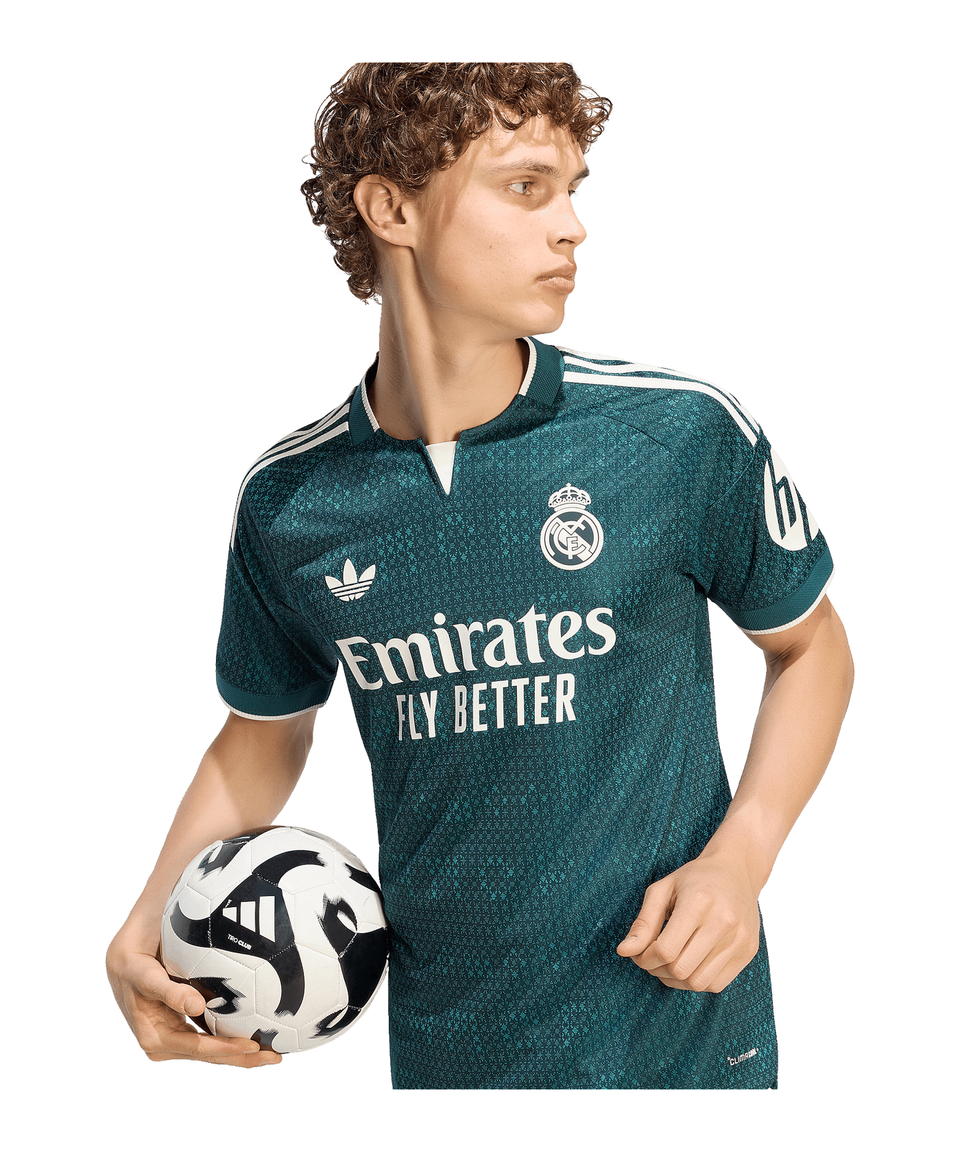 adidas Real Madrid Authentic Trikot Away 2026/2027 Grün - gruen