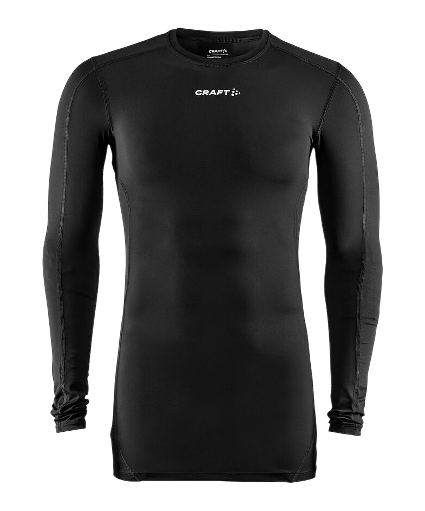 Craft Pro Control Compression Langarmshirt F999 - schwarz
