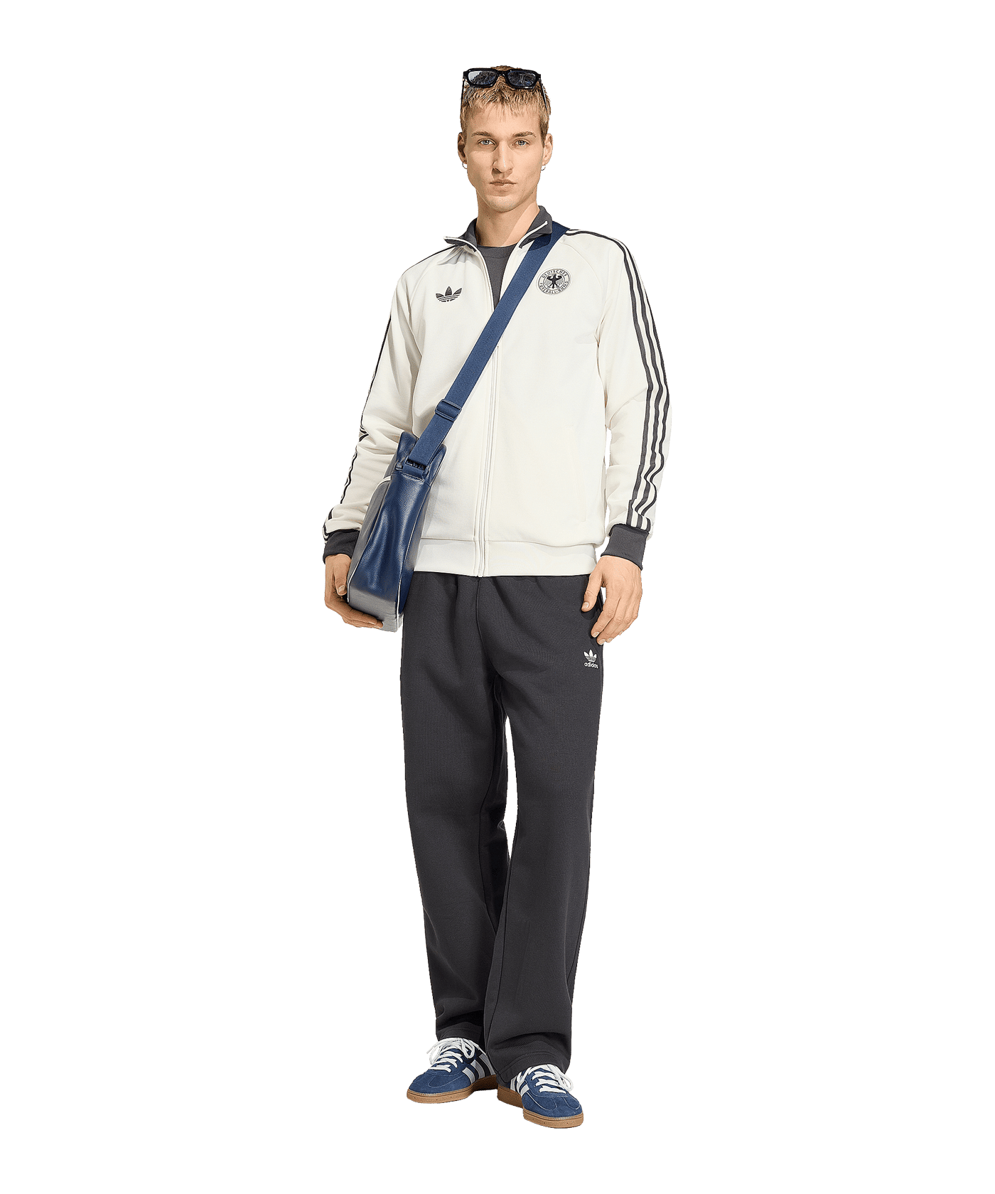 adidas DFB Deutschland Originals Jacke Weiß - weiss