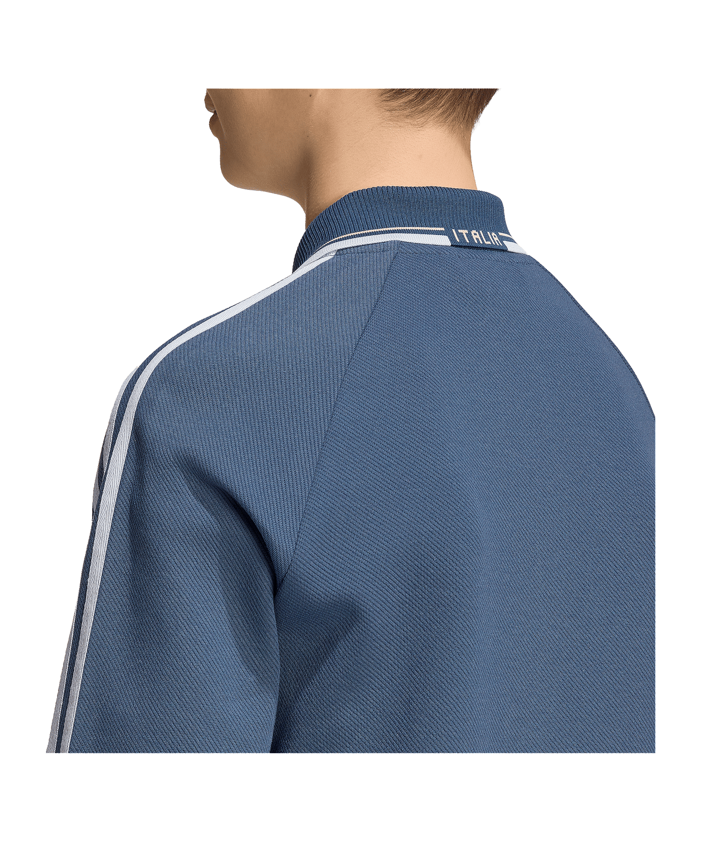 adidas Originals FIGC Italien Anthem Jacke Kids Blau - blau