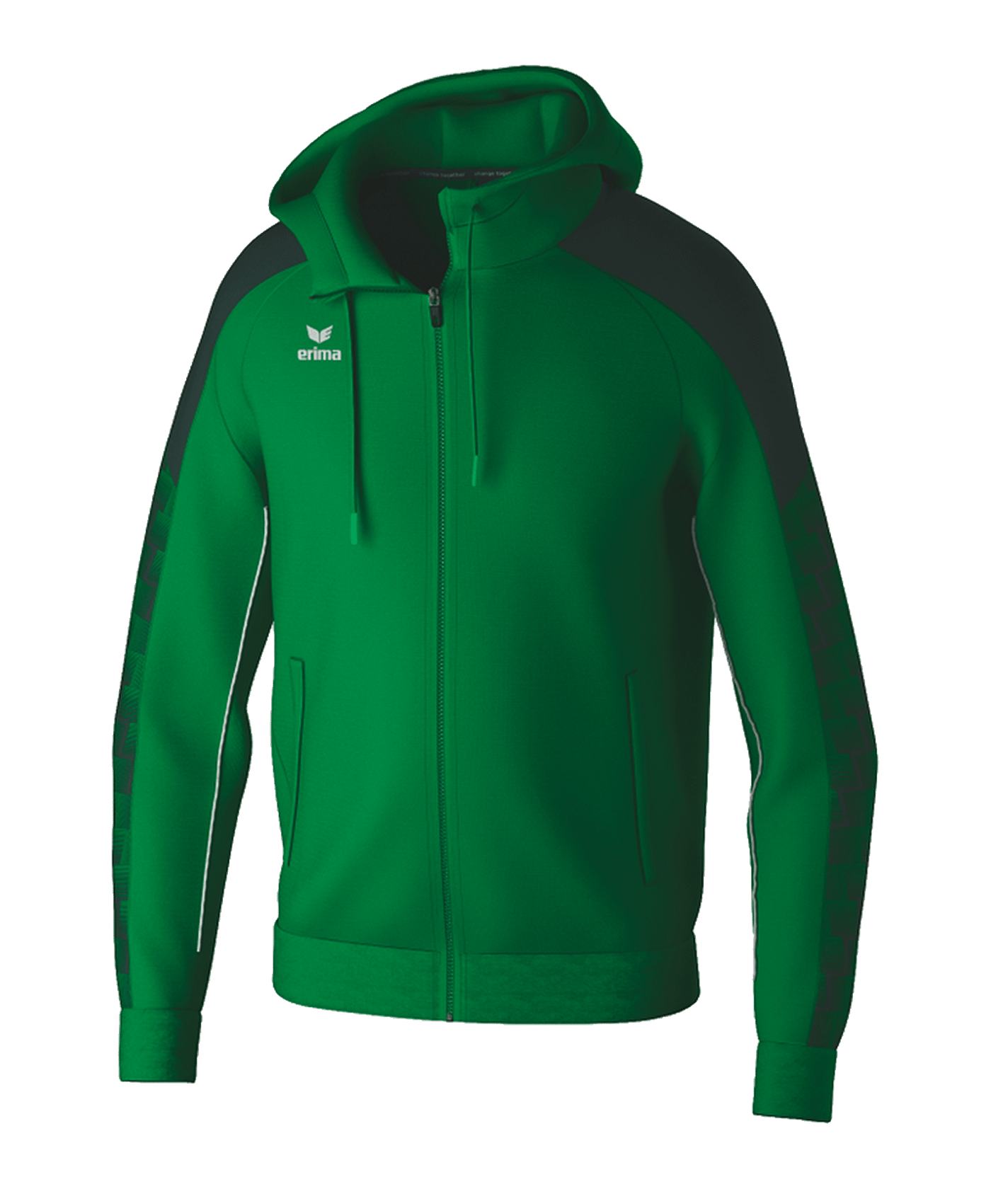 Erima EVO STAR Kapuzenjacke Kids Grün - gruen