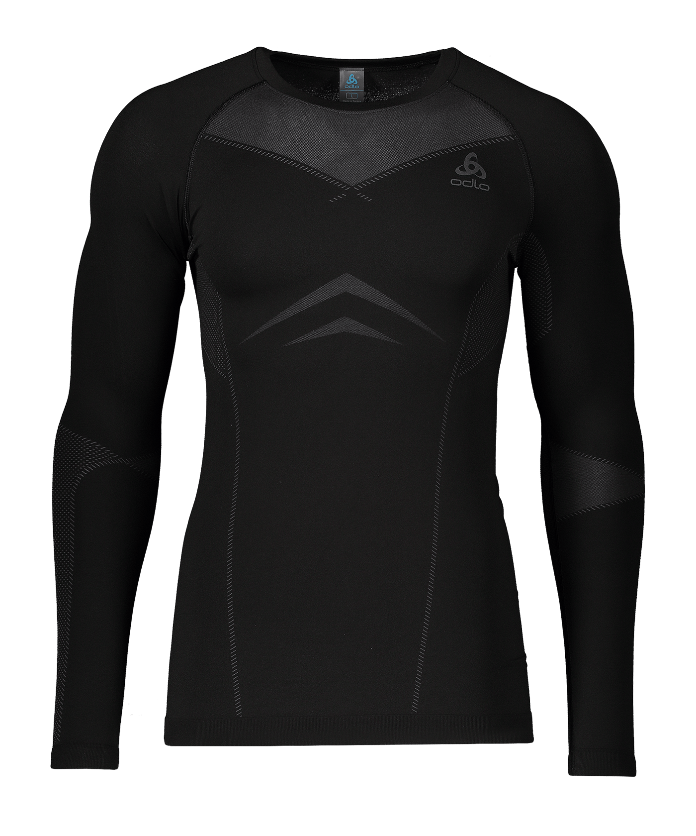 Odlo Performance Warm Sweatshirt Schwarz F15000 - schwarz