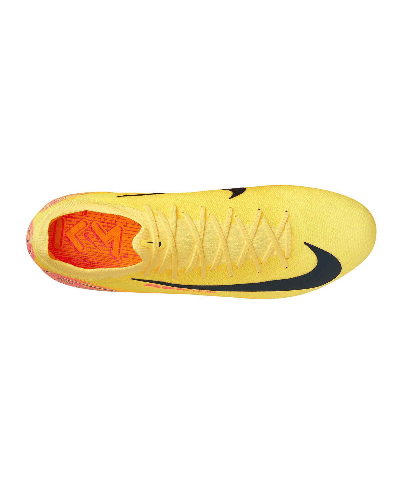 Nike Zoom Mercurial Vapor XVI Pro FG Mbappe Signature Orange Blau F800 - orange