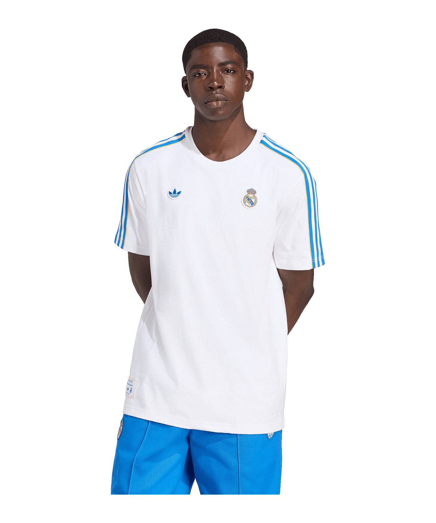 adidas Real Madrid Icon T-Shirt Weiß - weiss