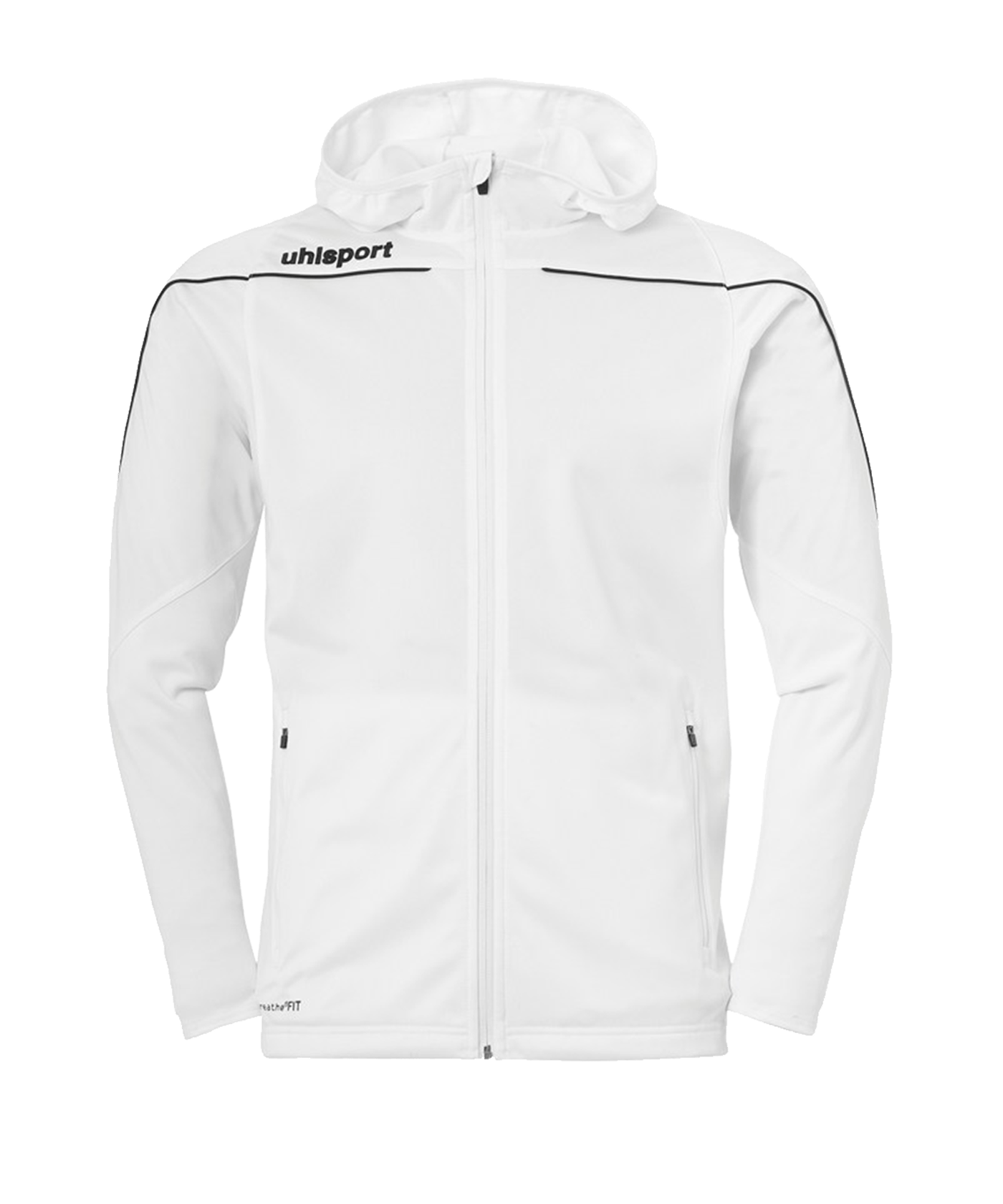 Uhlsport Stream 22 Kapuzenjacke Kids Weiss F02 - weiss