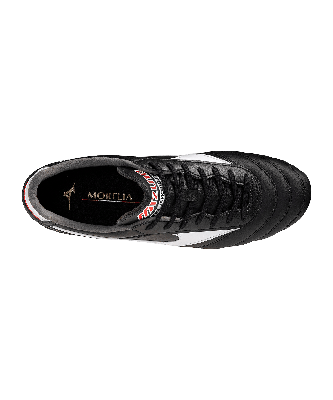 Mizuno Morelia II Pro FG Schwarz F01 - schwarz