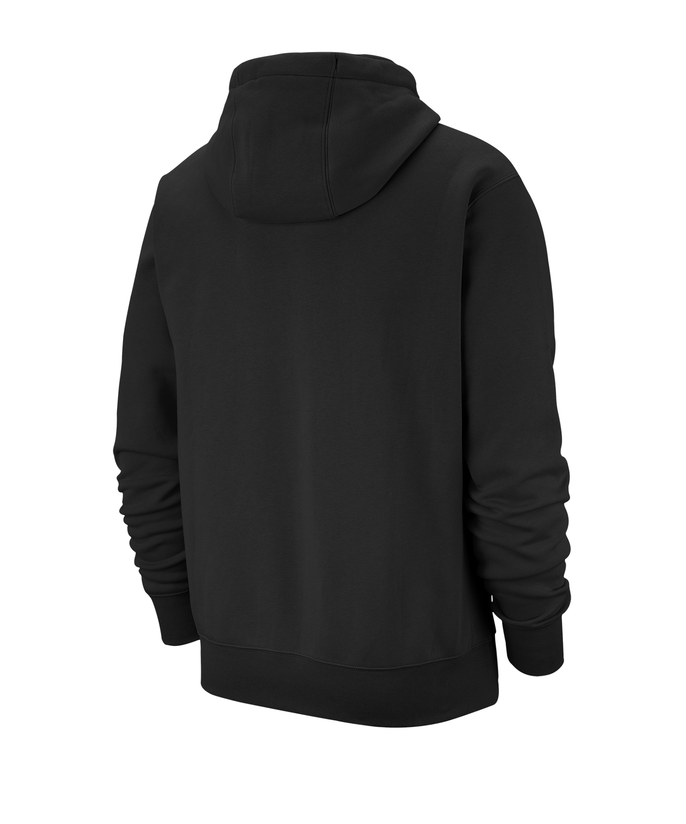 Nike Club Fleece Kapuzensweatshirt Schwarz F010 - schwarz