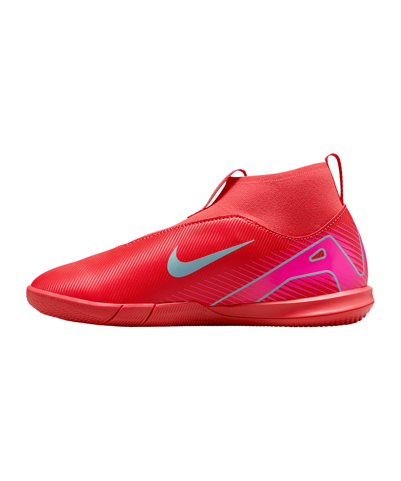 Nike Jr Air Zoom Mercurial Superfly X Academy IN Mad Energy Kids Rot F800 - rot