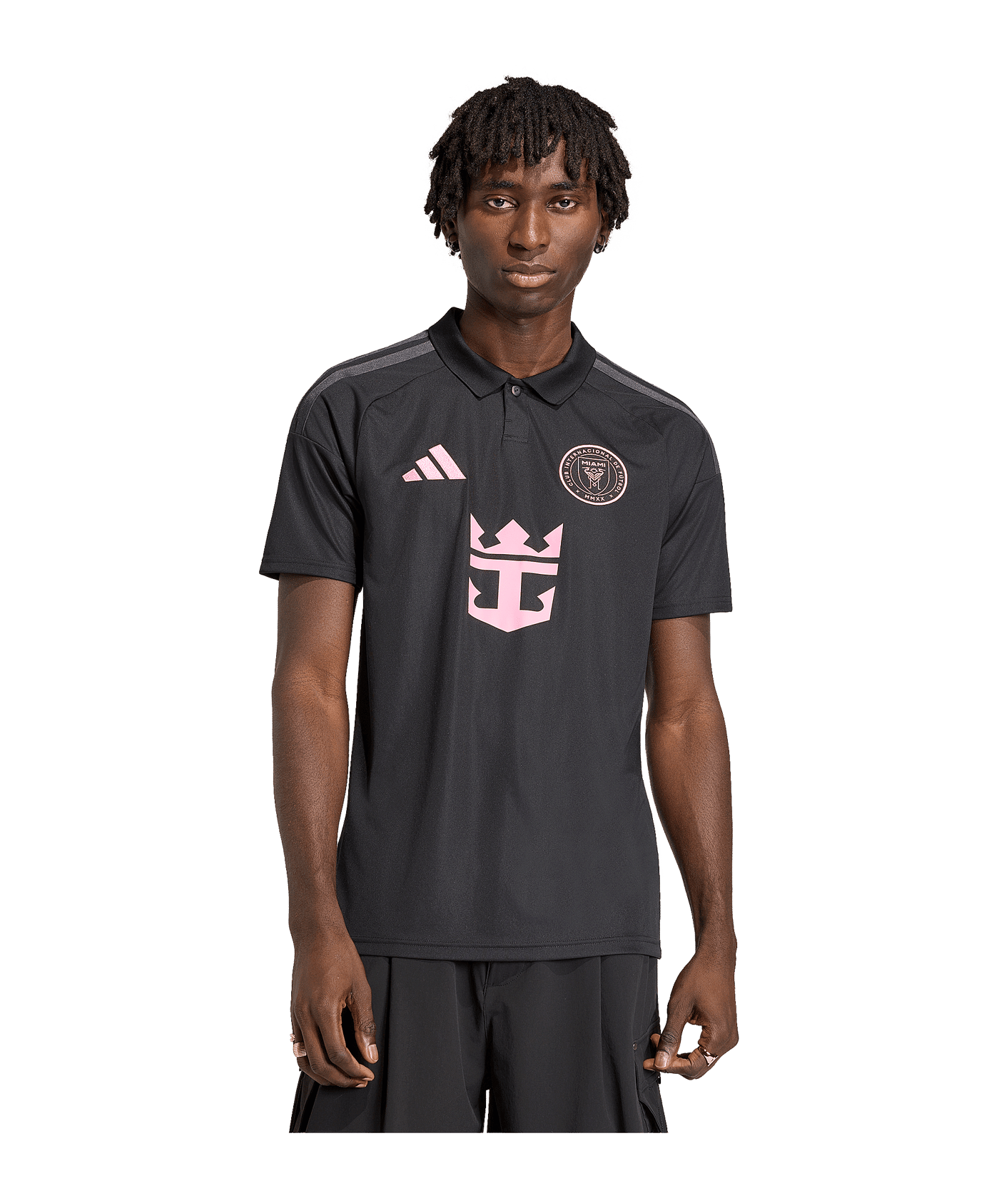 adidas Inter Miami Messi Trikot Away 2026/2027 Schwarz - schwarz