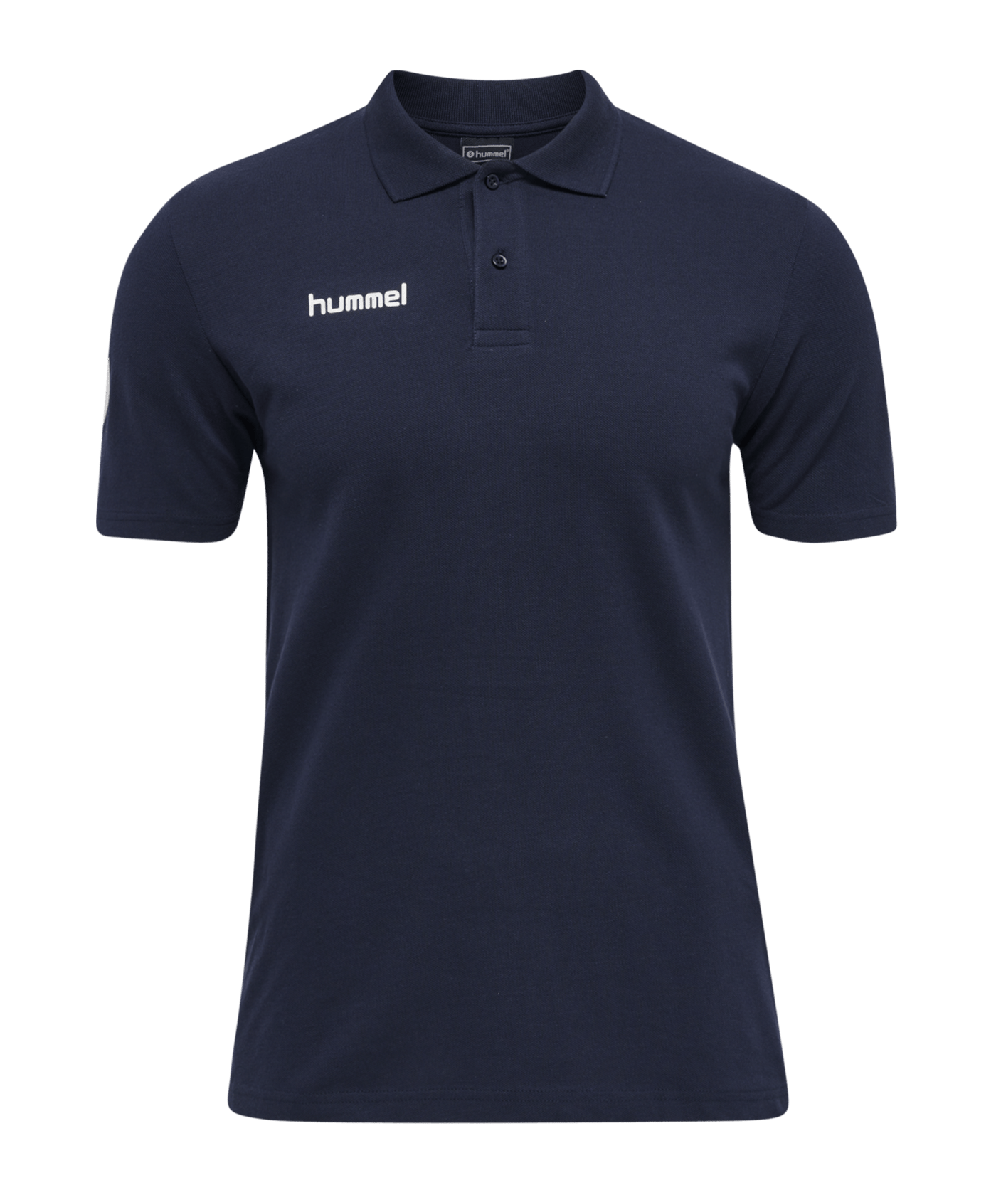 Hummel Cotton Poloshirt Blau F7026 - blau
