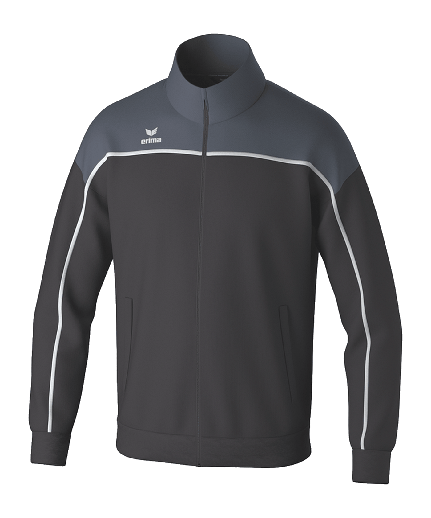 Erima Change Trainingsjacke Kids Schwarz - schwarz