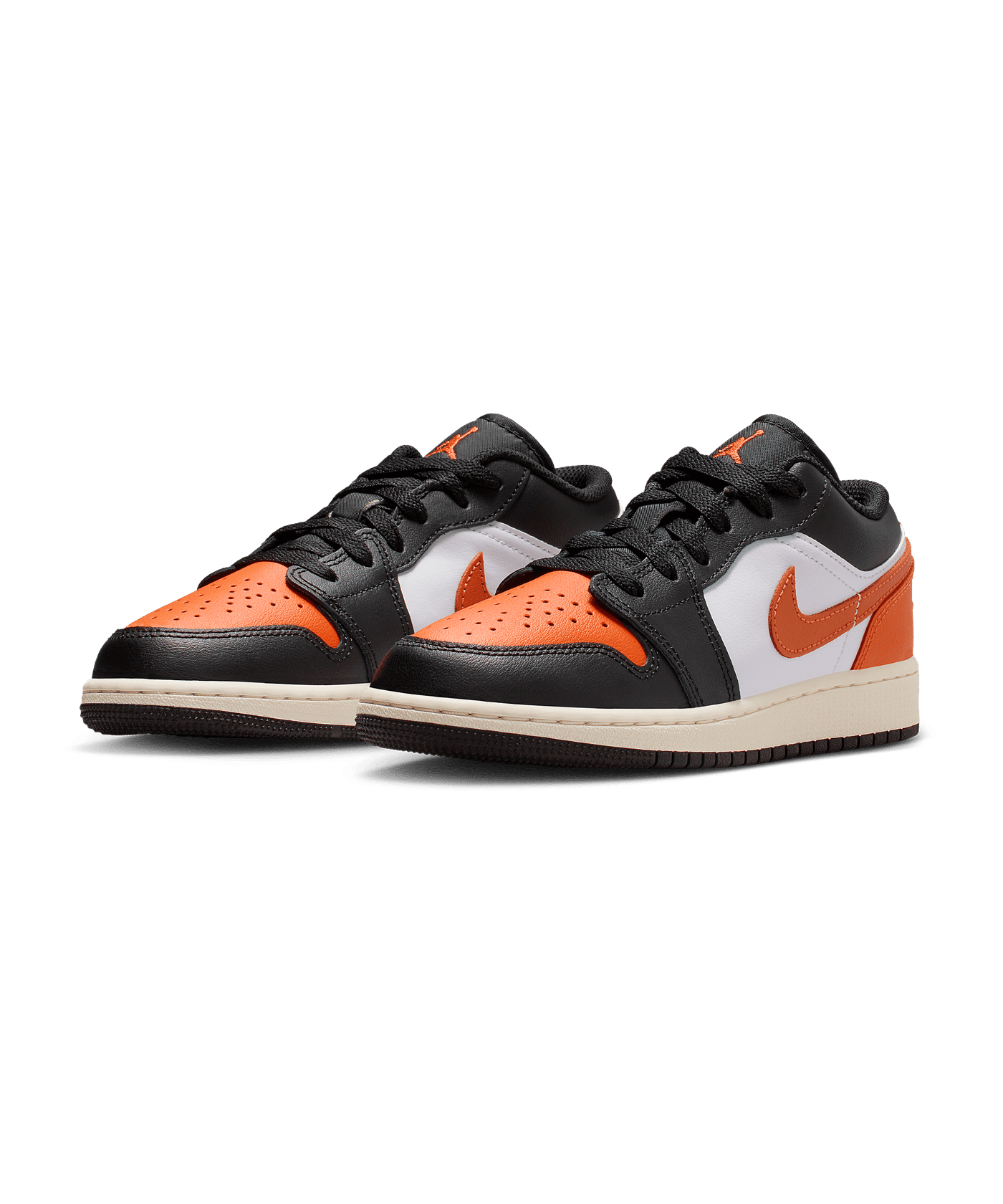 Nike Air Jordan 1 Low Kids Schwarz F081 - schwarz