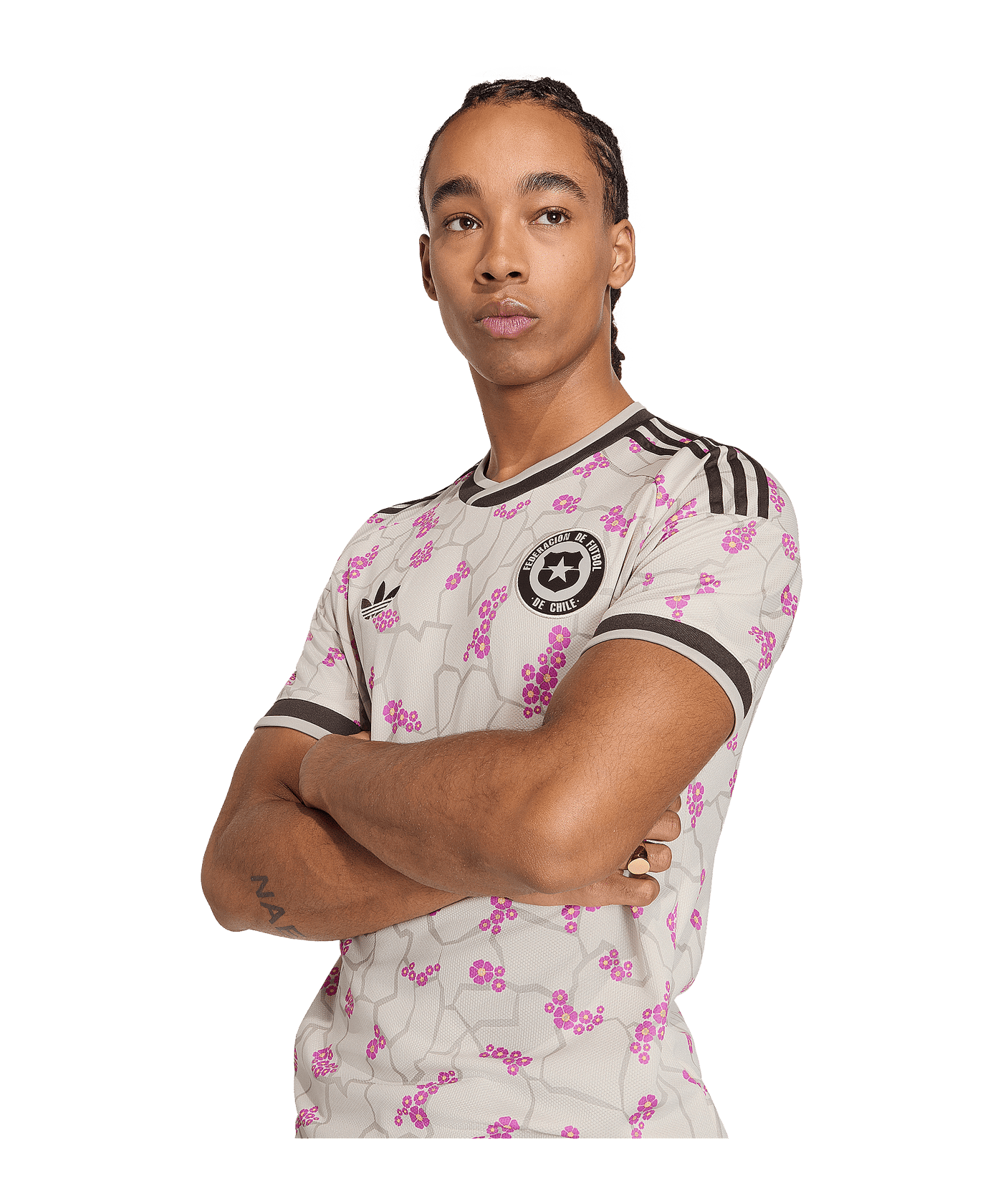 adidas FFCH Chile Trikot Away 2026 Beige - beige