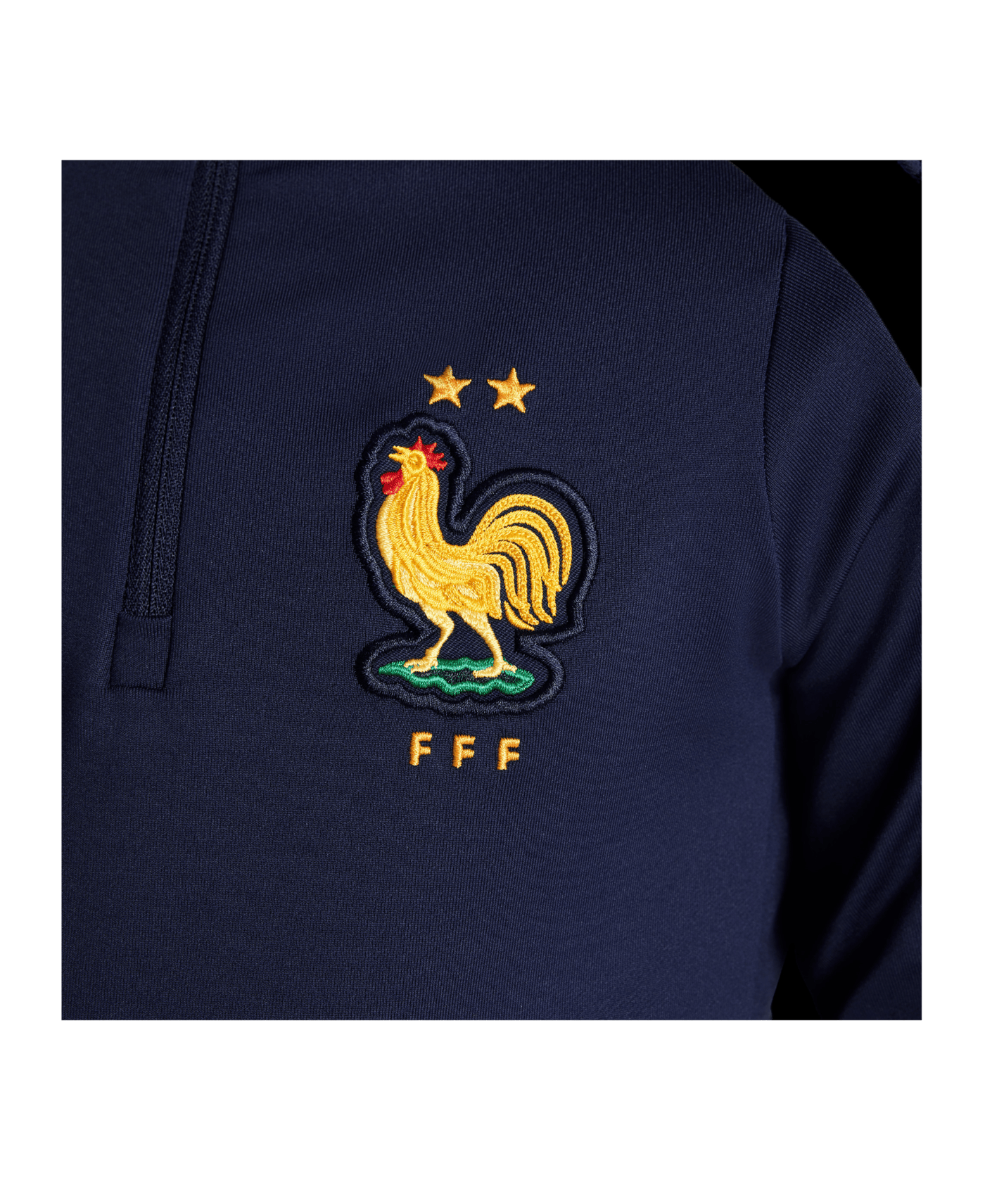 Nike Frankreich Drill Top EM 2024 Kids Blau F498 - blau
