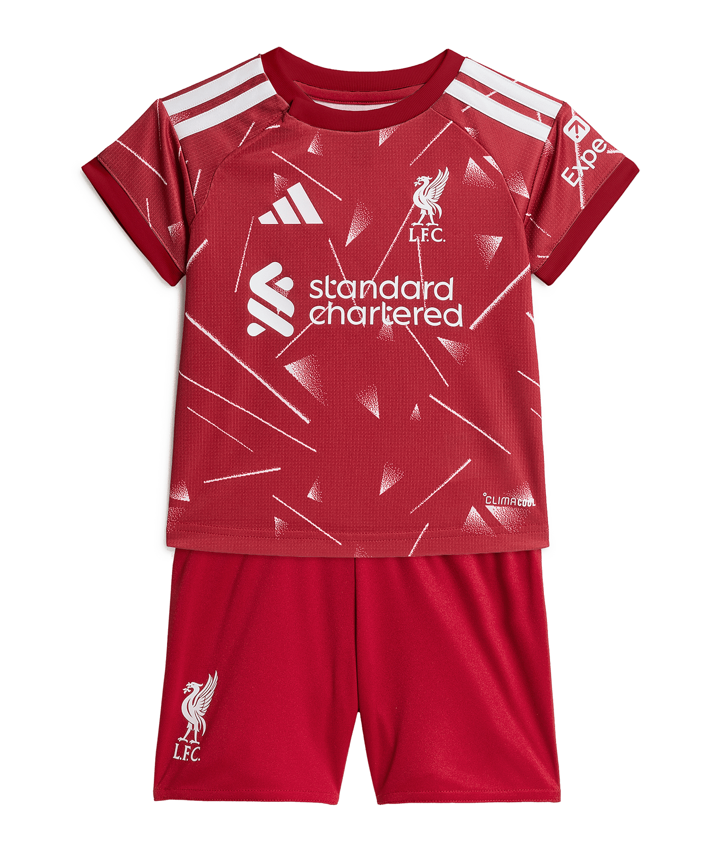 adidas FC Liverpool Trikot Set Home 2026/2027 Kids Rot - rot