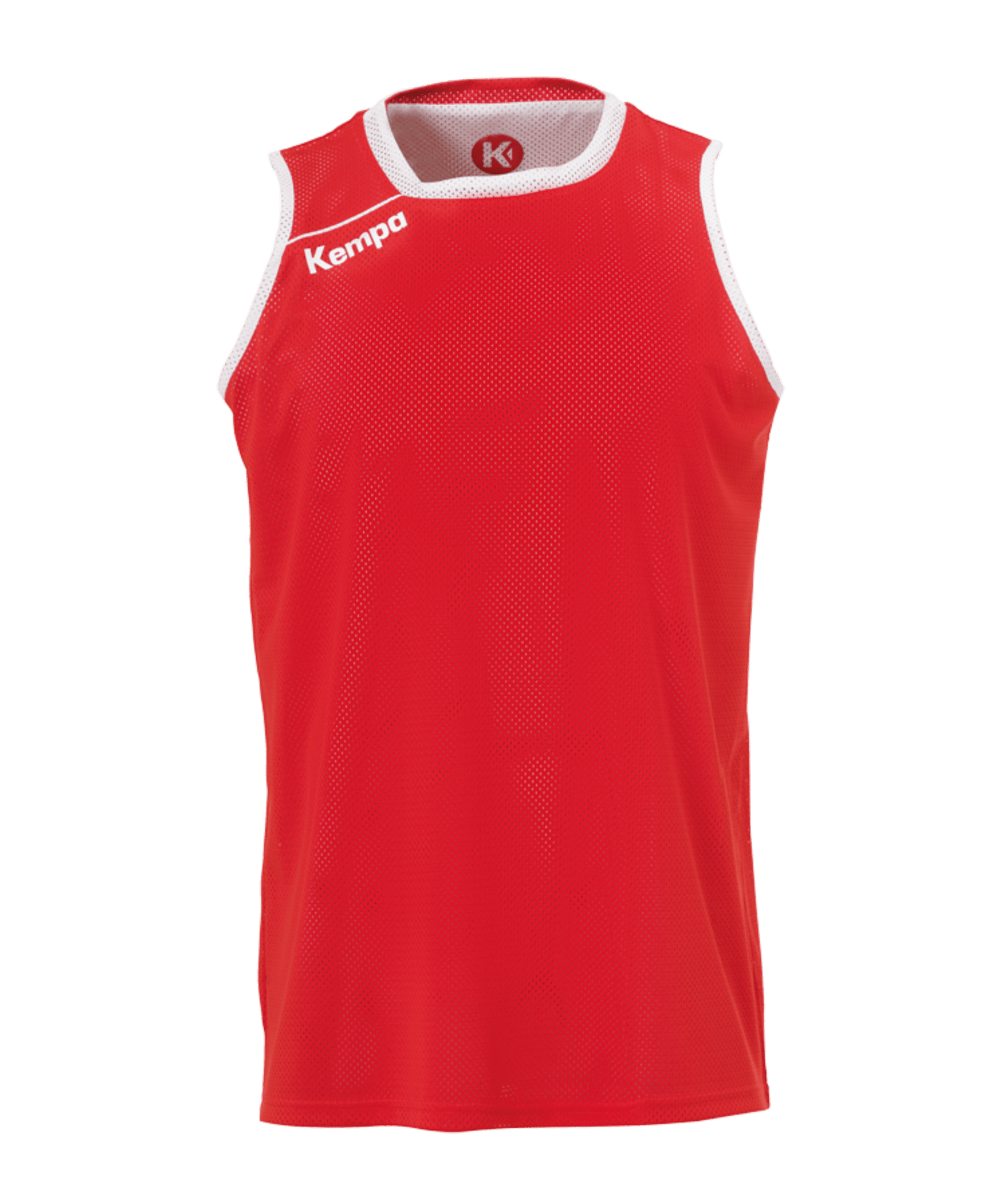 Kempa Reversible Tank Top Rot Weiss F03 - rot