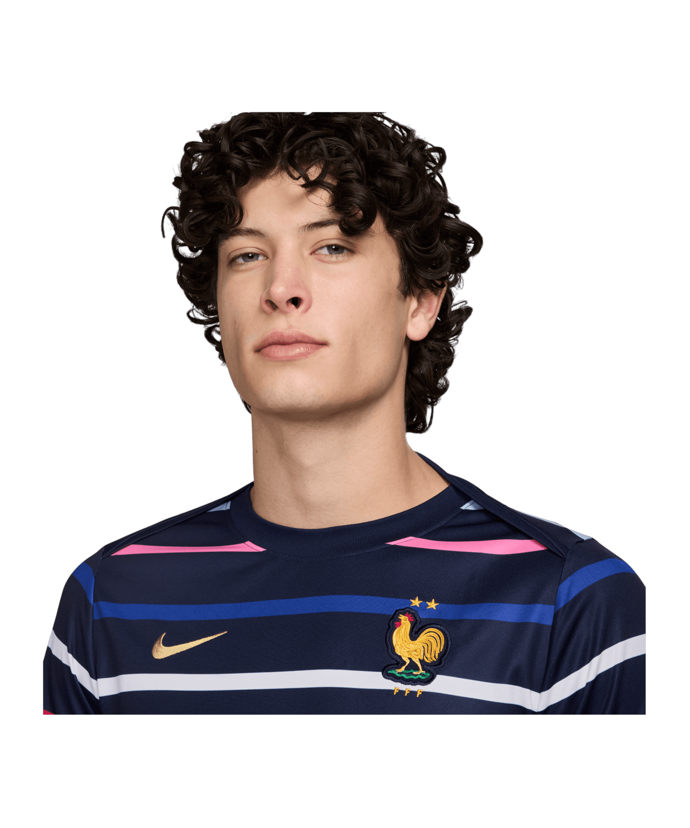 Nike Frankreich Prematch Shirt EM 2024 Blau F499 - blau
