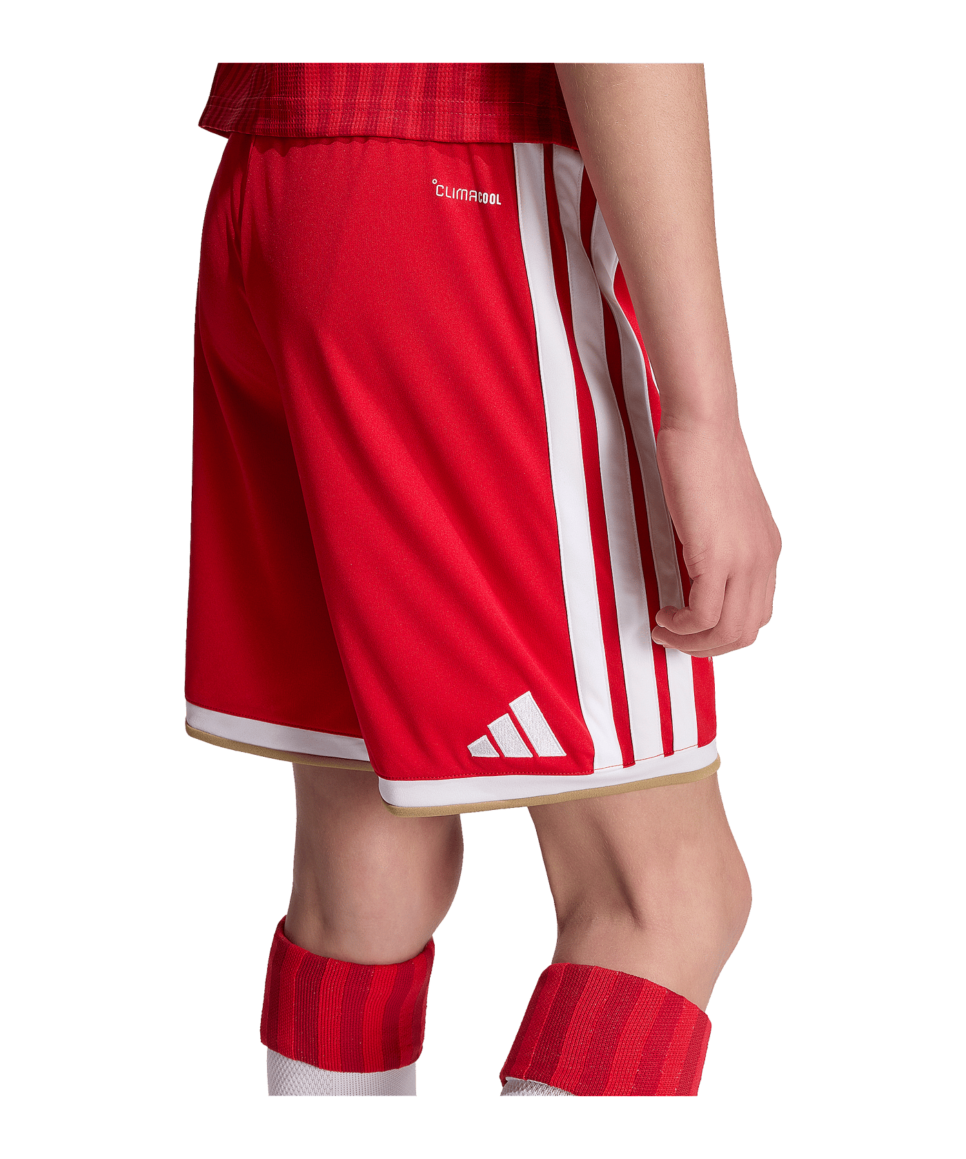 adidas FC Bayern München Short Home 2026/2027 Kids Rot - rot