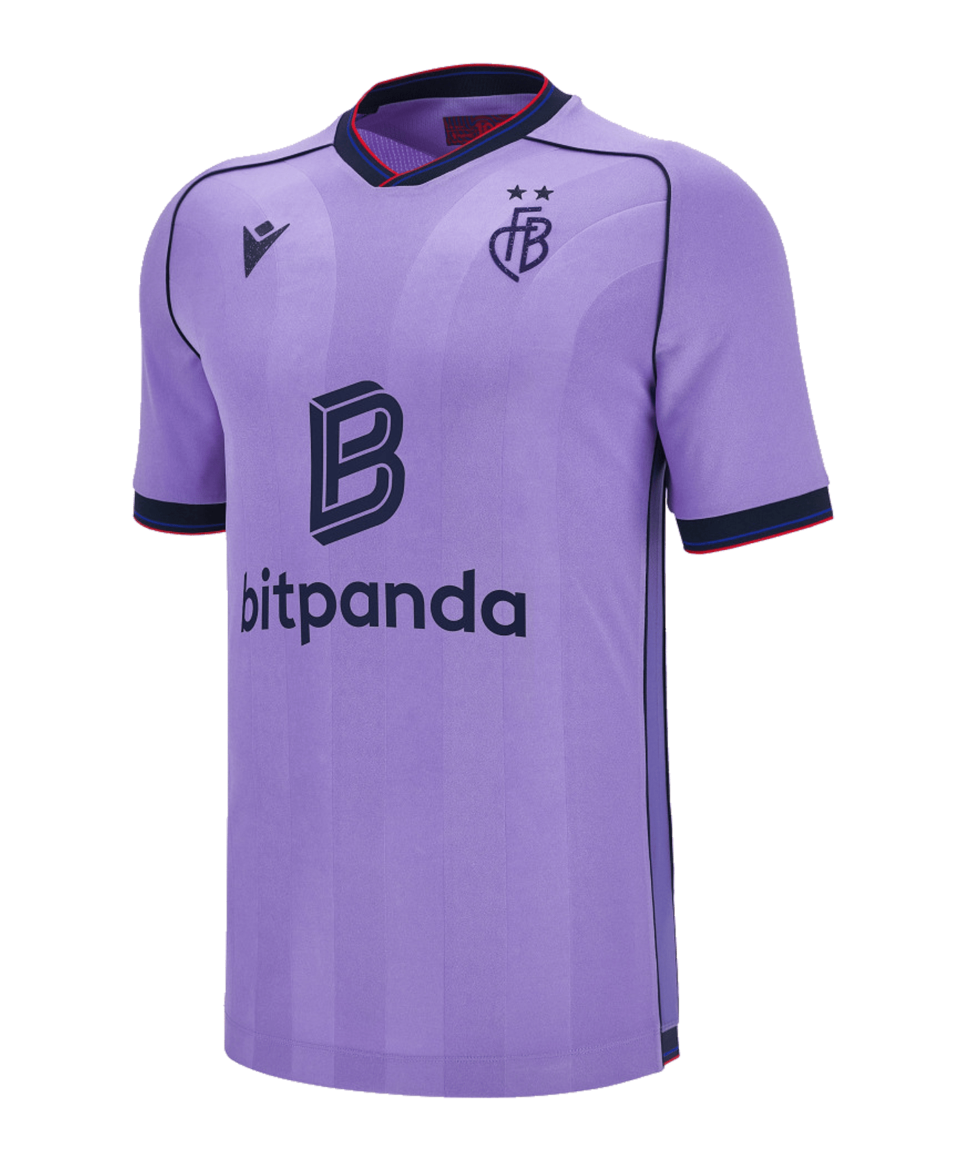 Macron FC Basel Trikot Away 2025/2026 Lila - lila
