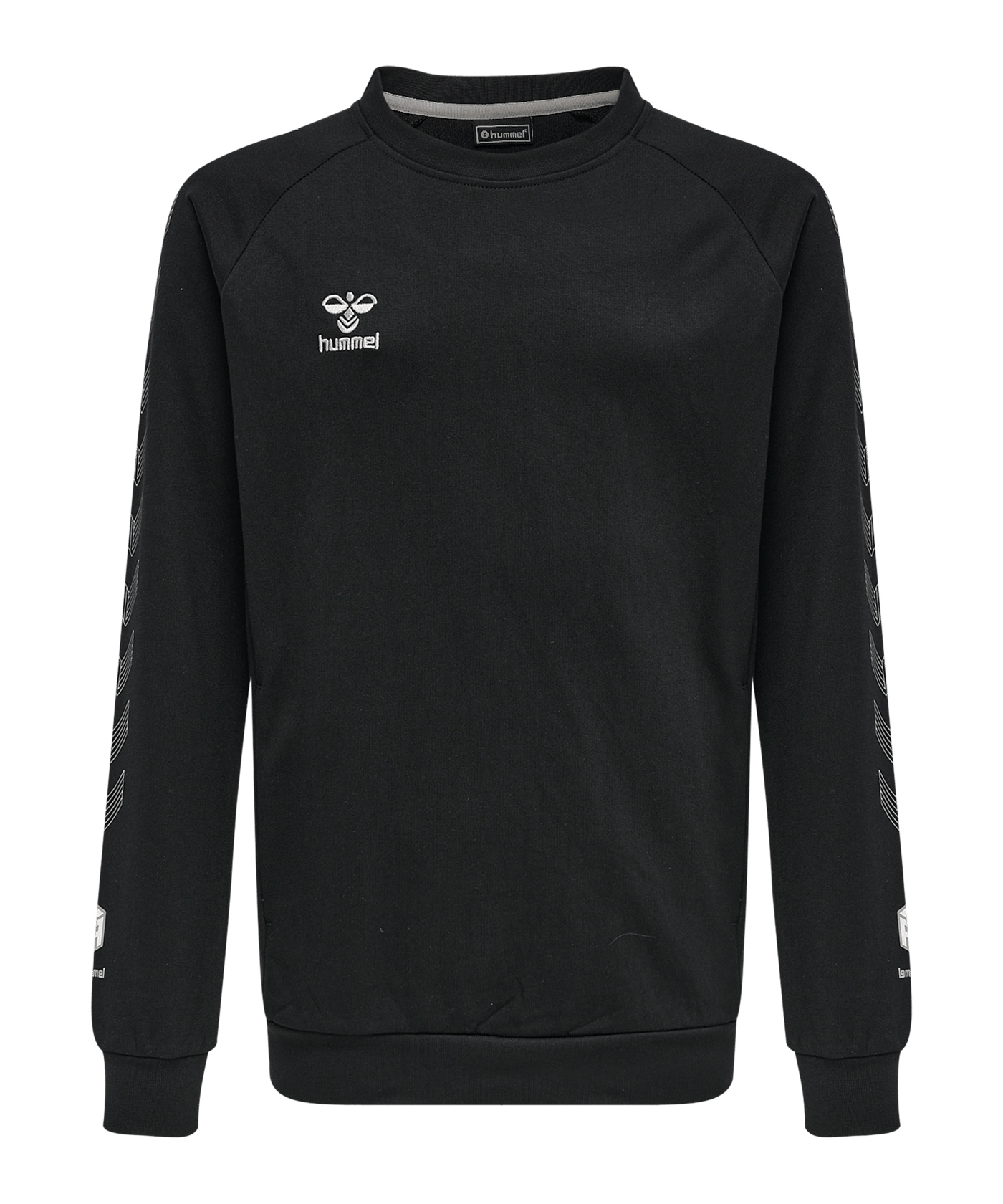 Hummel Move Grid Cotton Sweatshirt Kids Schwarz F2001 - schwarz