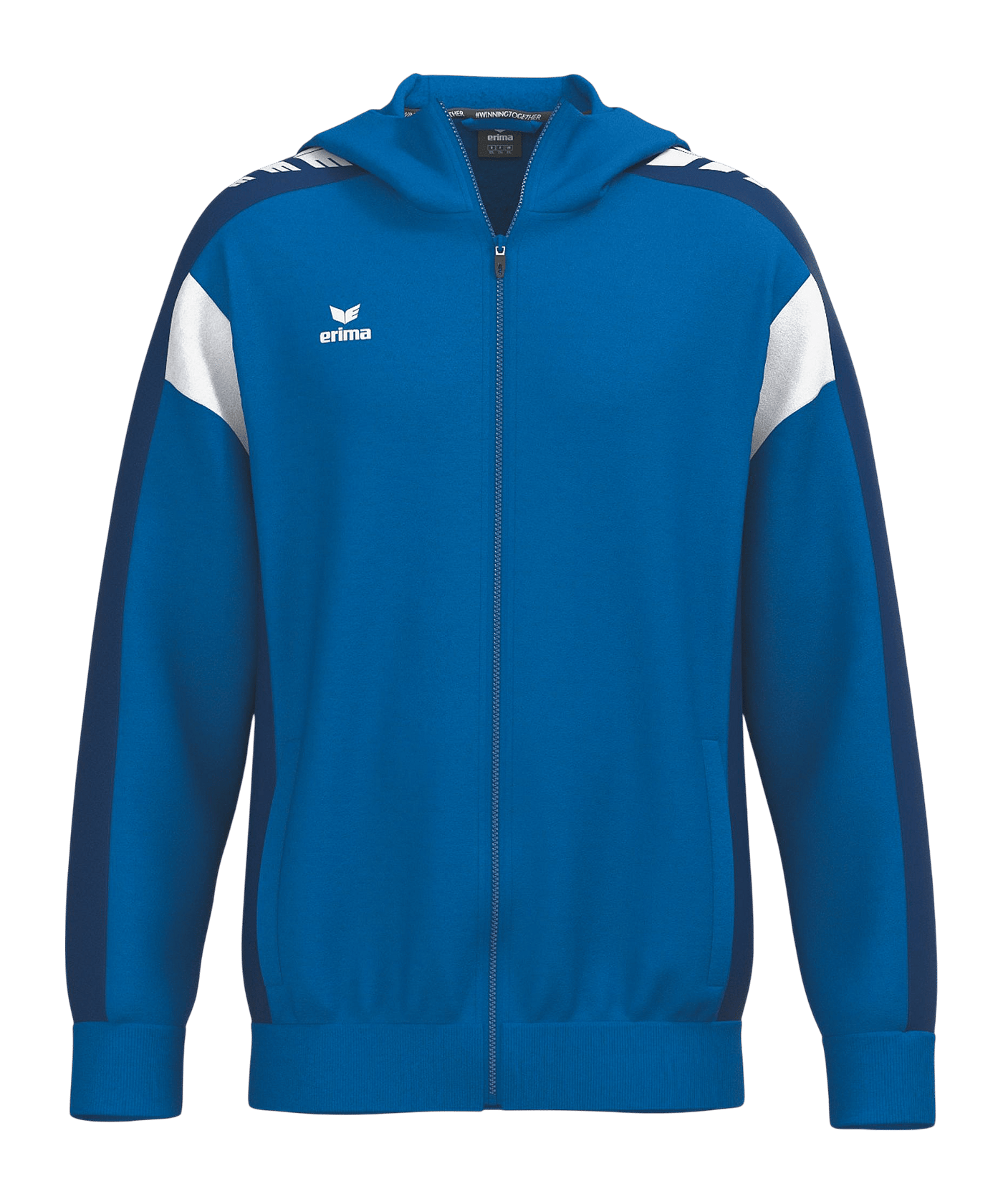 Erima Celebrate 125 Kapuzenjacke Kids Blau - blau