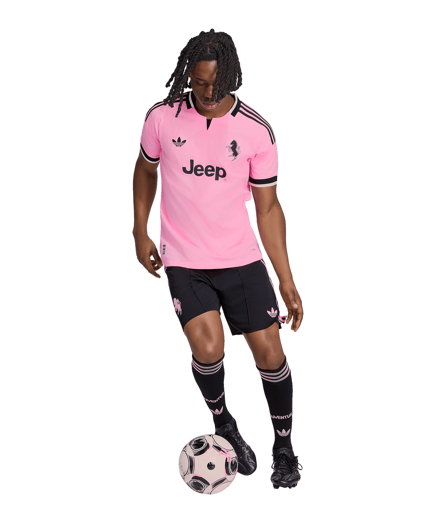 adidas Juventus Turin Authentic Trikot Away 2026/2027 Rosa - rosa