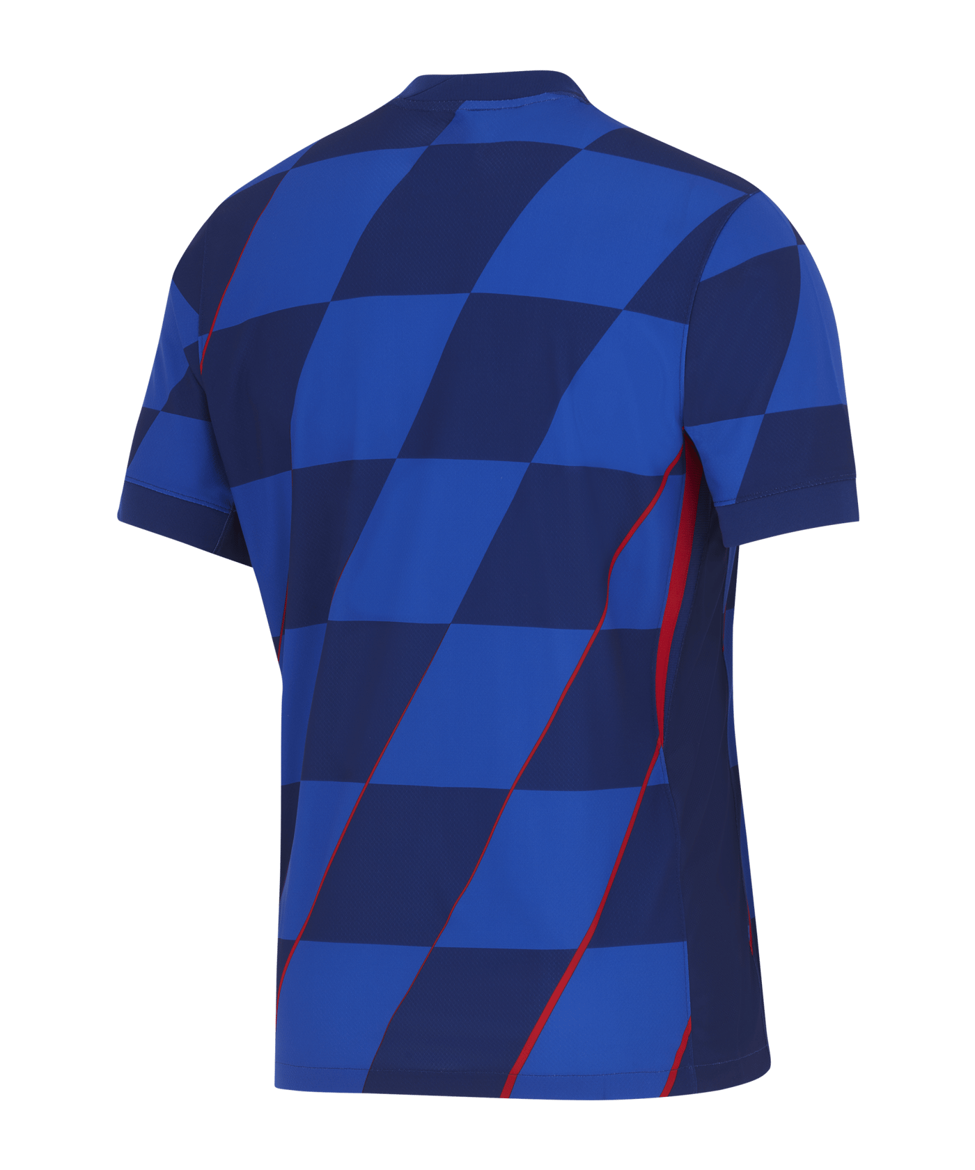 Nike Kroatien Trikot Away EM 2024 Blau Weiss F405 - blau
