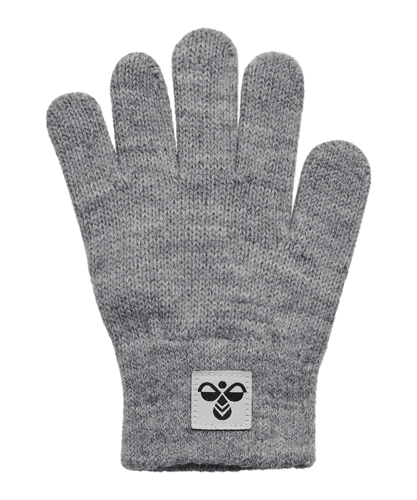 Hummel Knit 2-Pack Handschuhe Kids Grau F2006 - grau