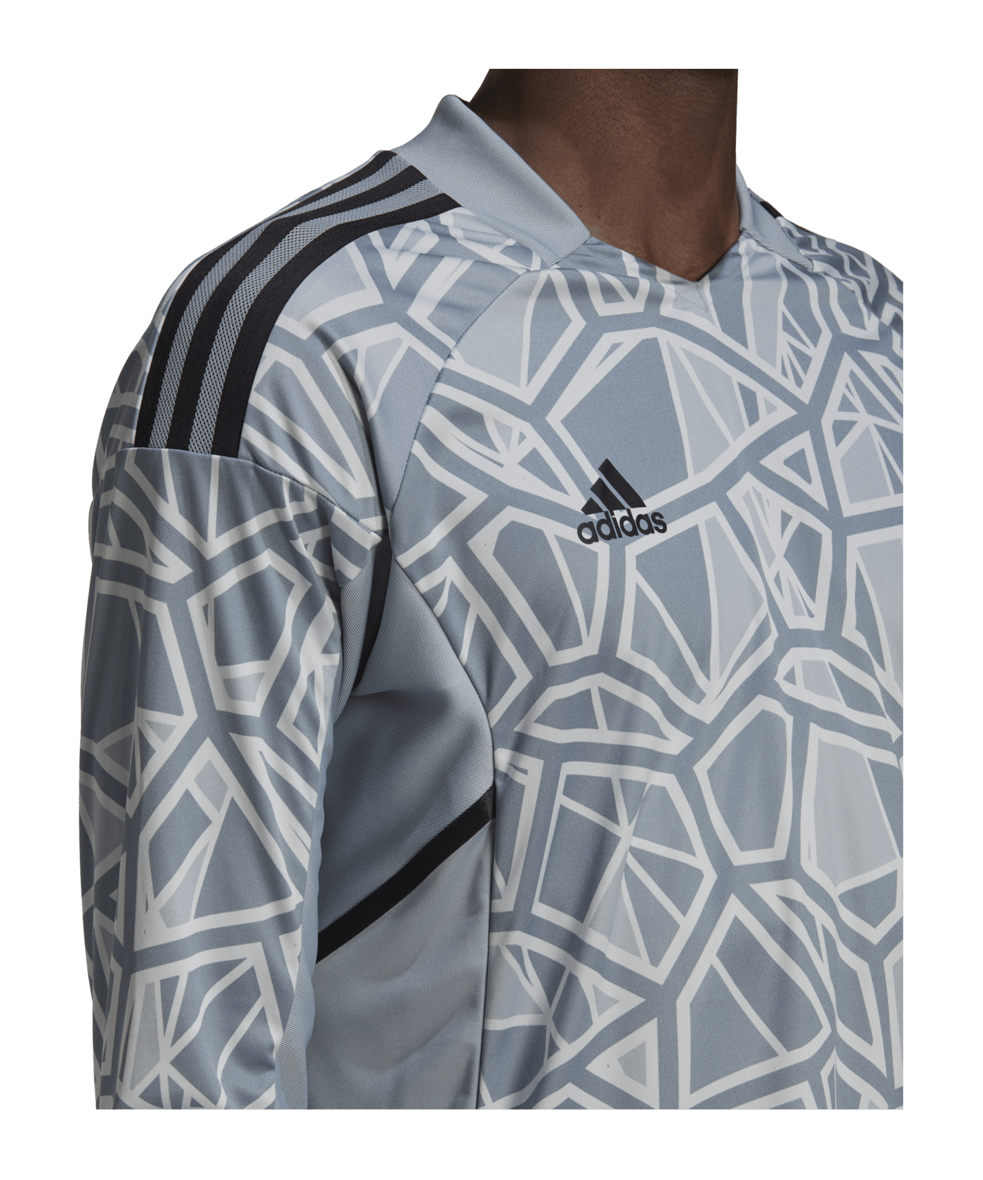 adidas Condivo 22 Torwarttrikot langarm Grau - grau
