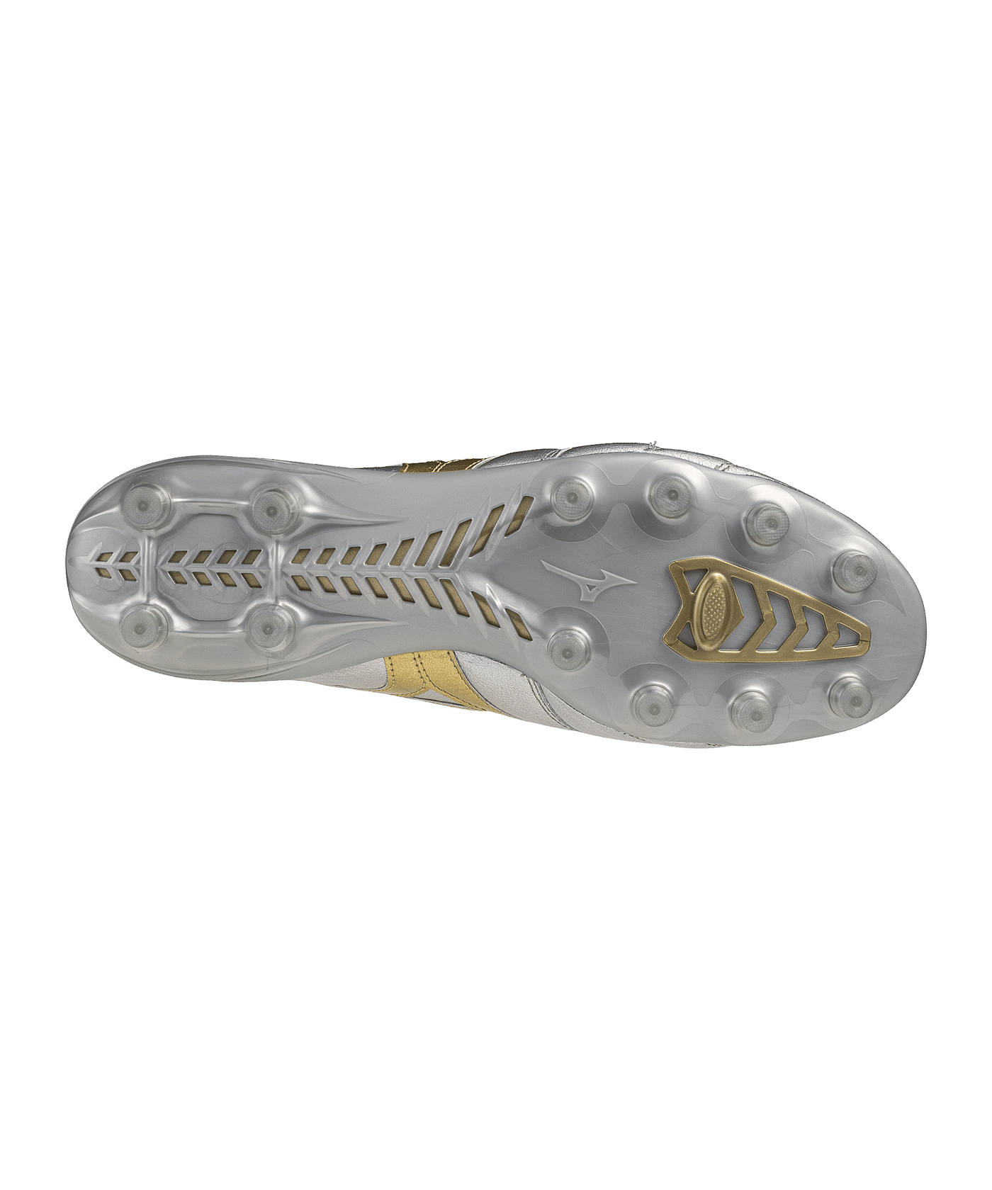 Mizuno Morelia DNA Made in Japan FG Platinum Silver Silber F04 - silber