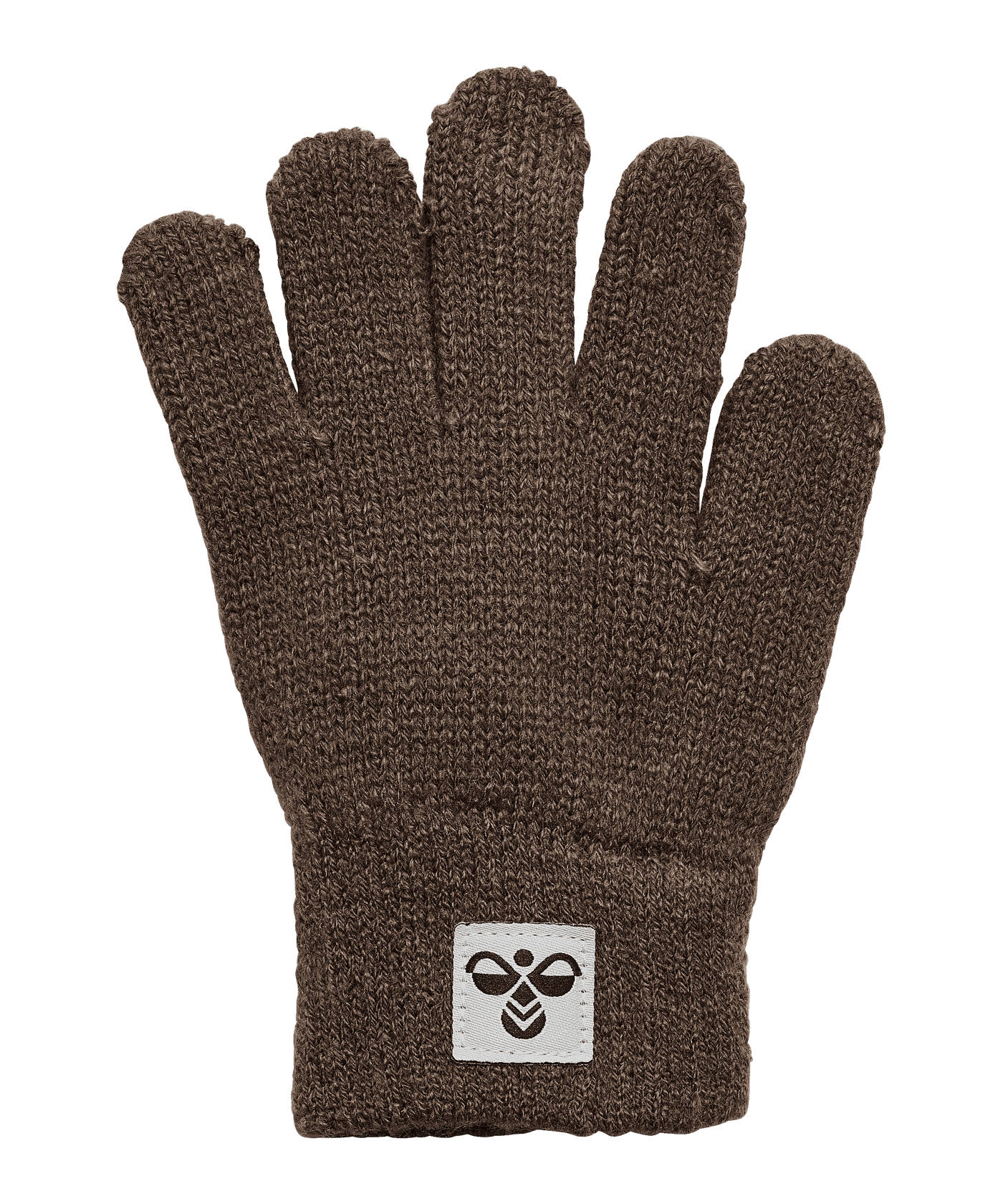 Hummel Knit 2-Pack Handschuhe Kids Braun F8029 - braun