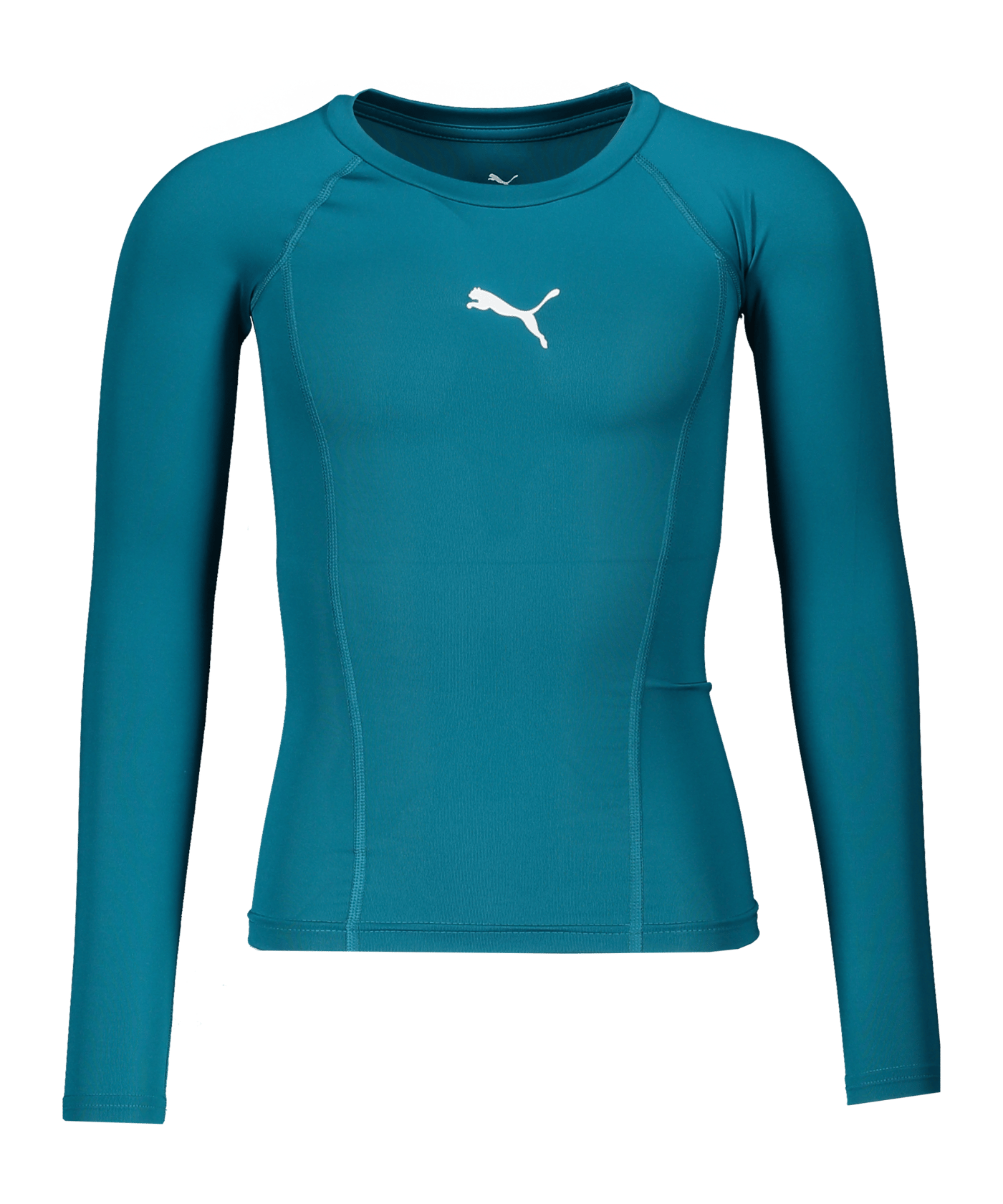 PUMA LIGA Baselayer Warm Longsleeve Kids Blau F27 - tuerkis