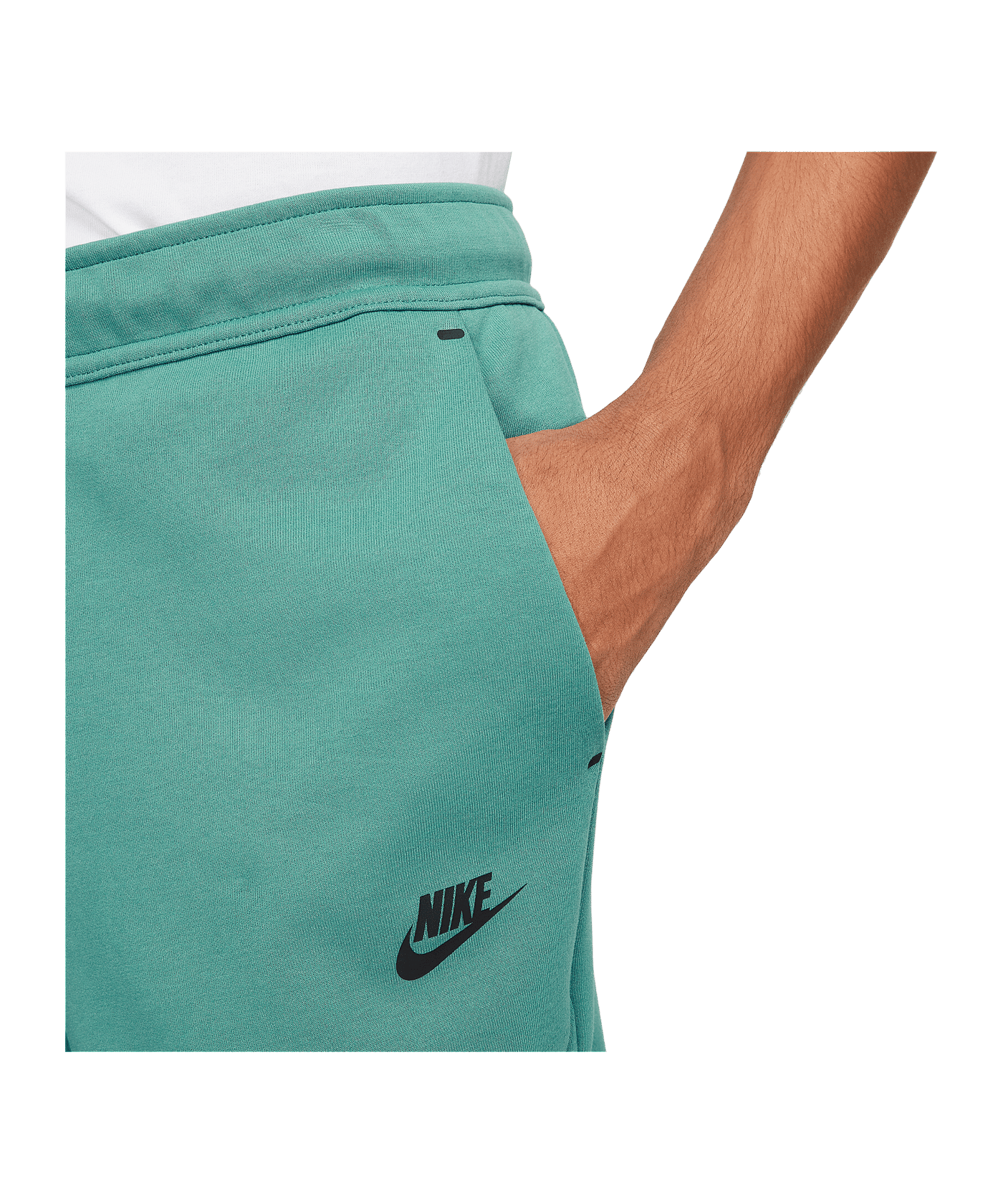 Nike Tech Fleece Jogginghose Grün Schwarz F381 - gruen