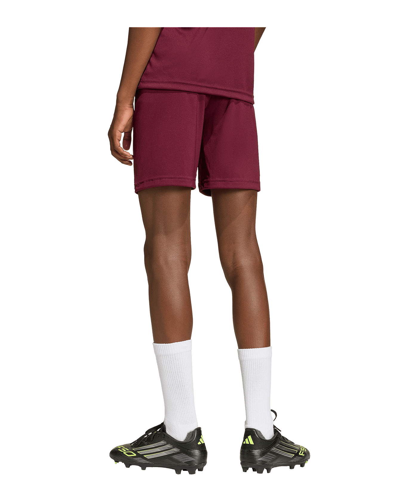 adidas Entrada 26 Short Kids Rot - rot