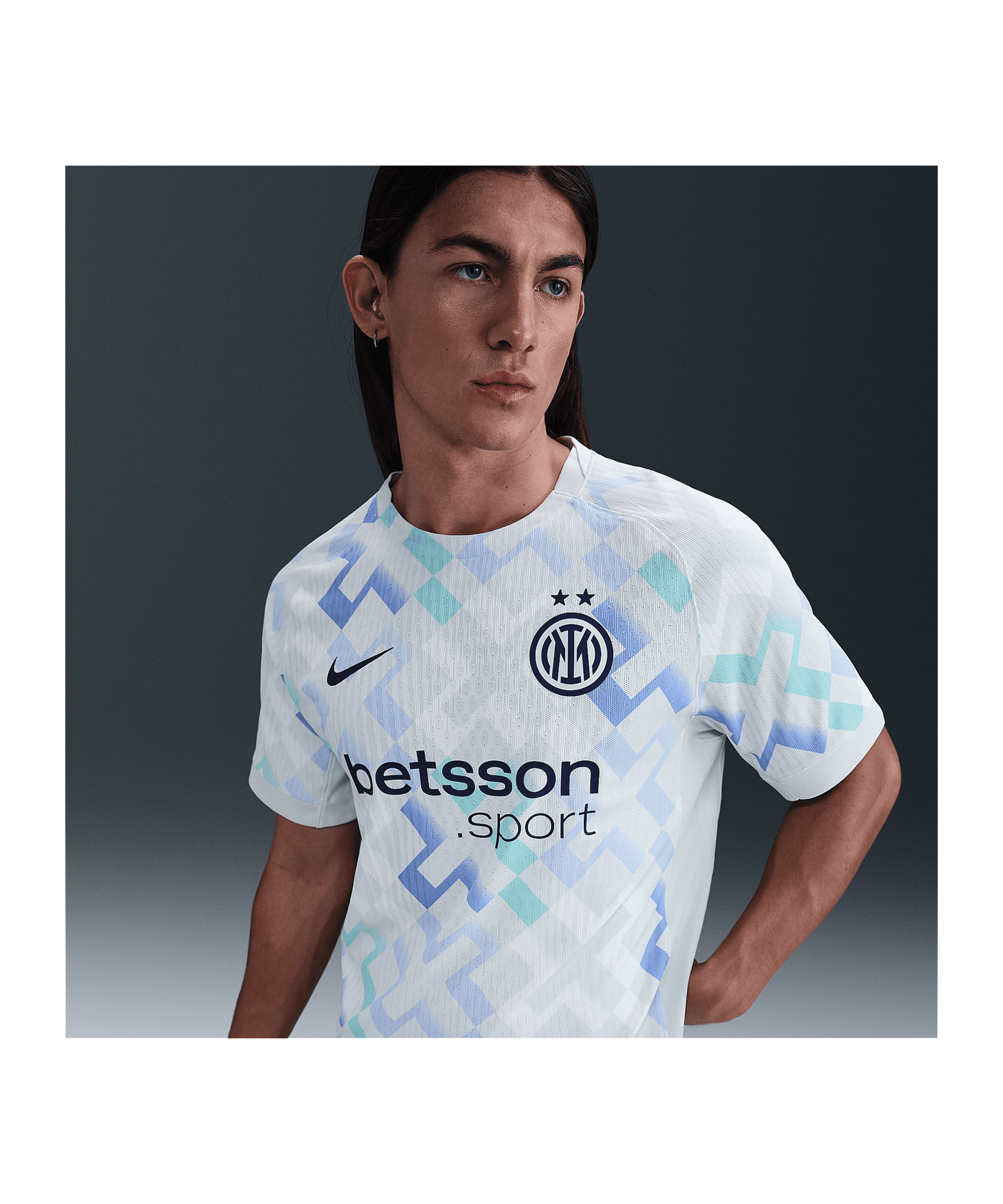 Nike Inter Mailand Authentic Trikot Away 2025/2026 Blau F497 - blau
