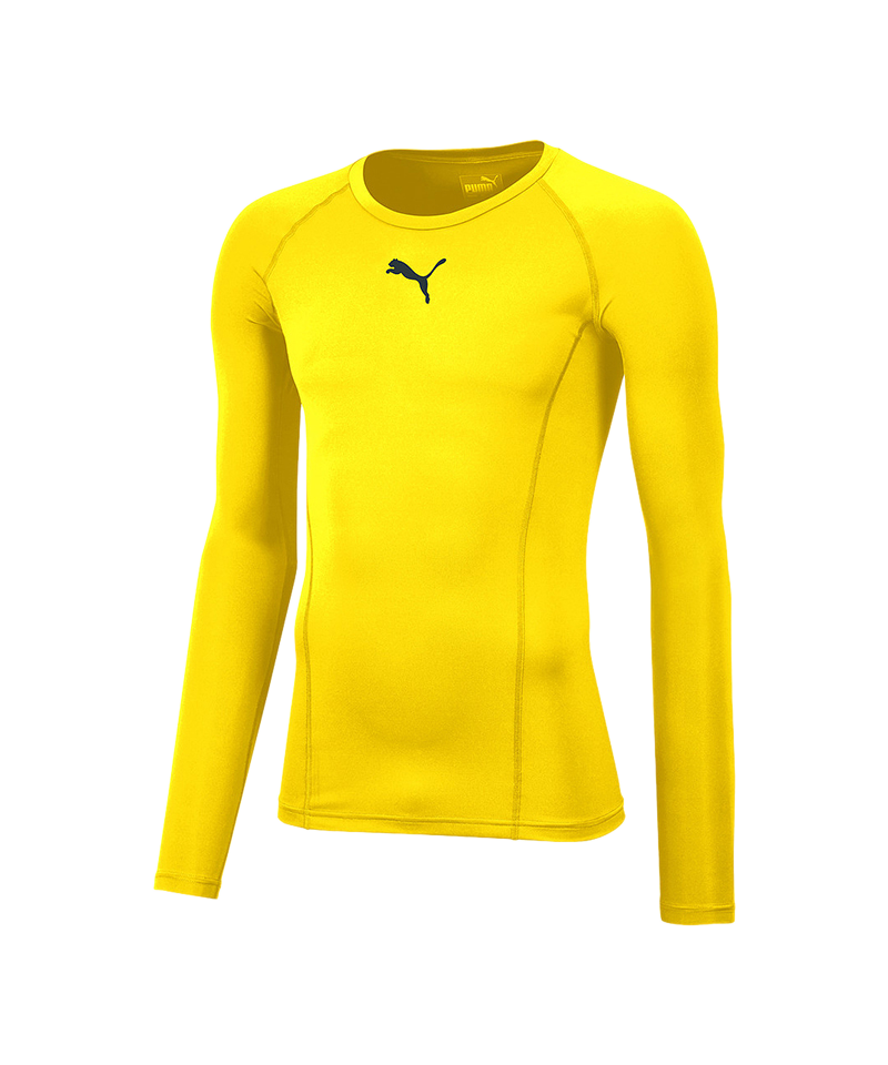 PUMA LIGA Baselayer Warm Longsleeve Kids F06 - gelb