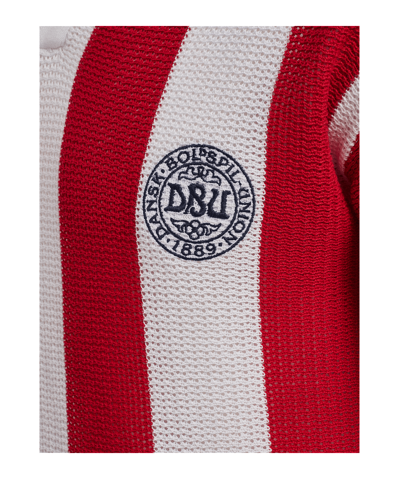 hummel DBU Dänemark Fan Knit Hemd 2026 Weiß F9160 - weiss