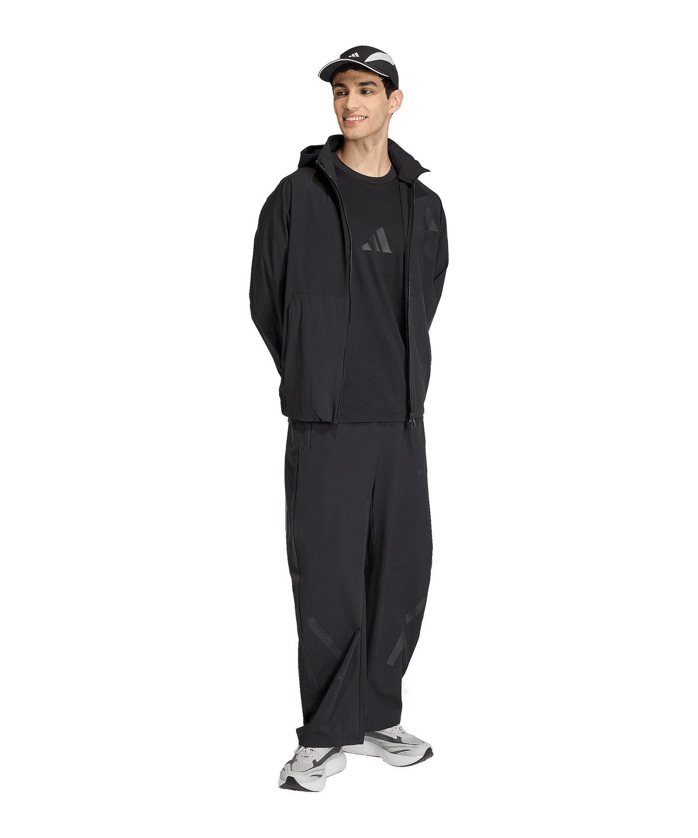 adidas Z.N.E Woven Hose Schwarz - schwarz